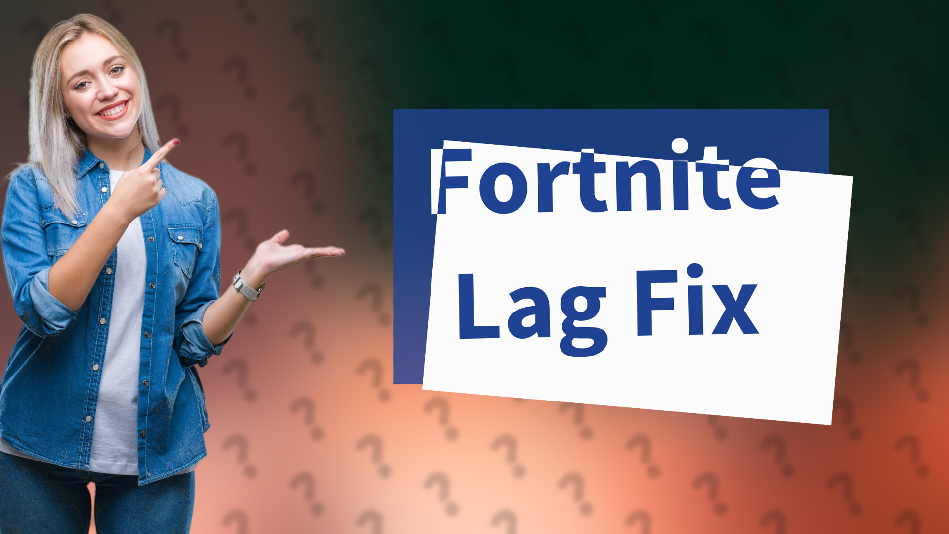 Fortnite Lag Fix