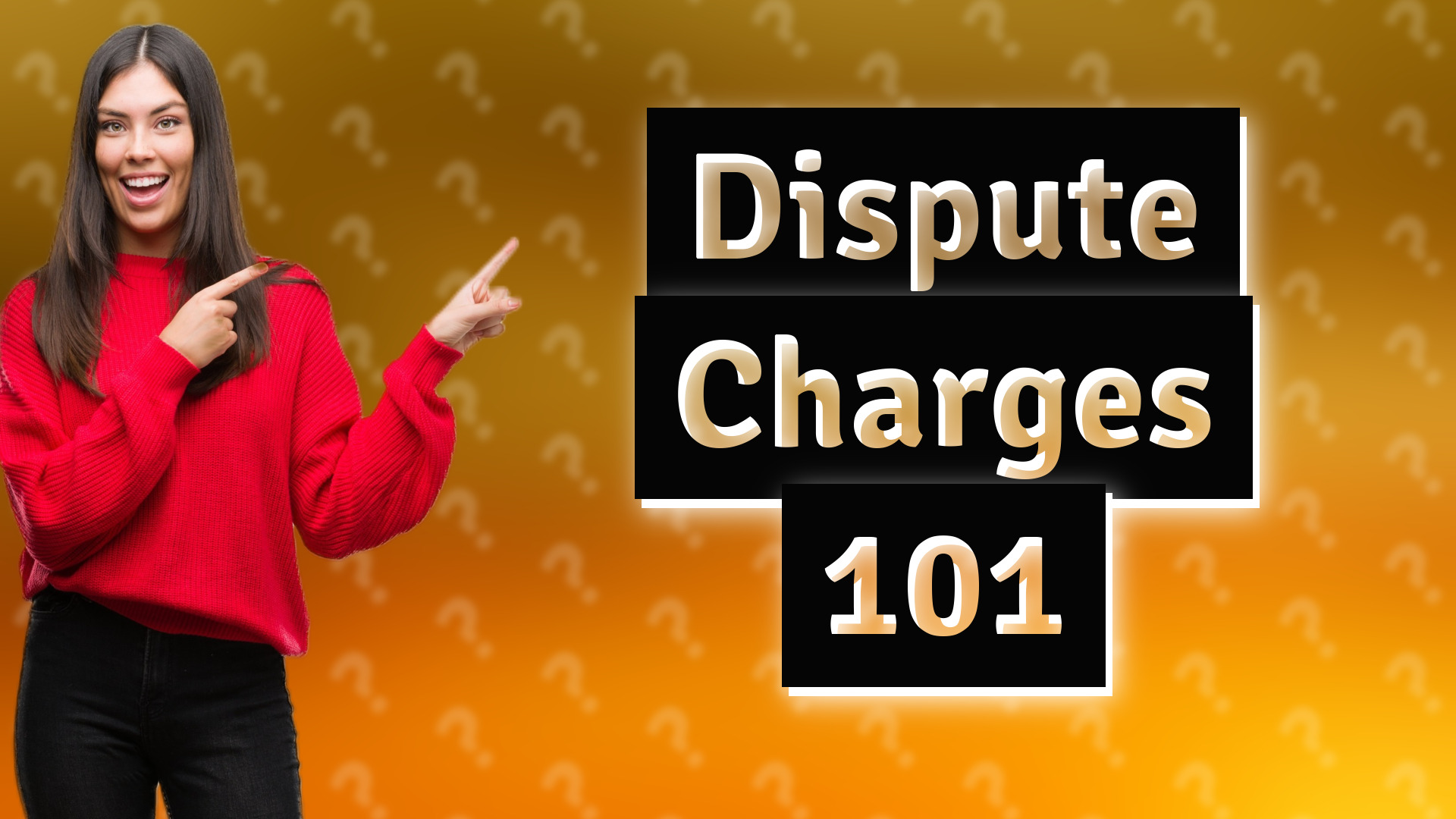 Dispute Charges 101
