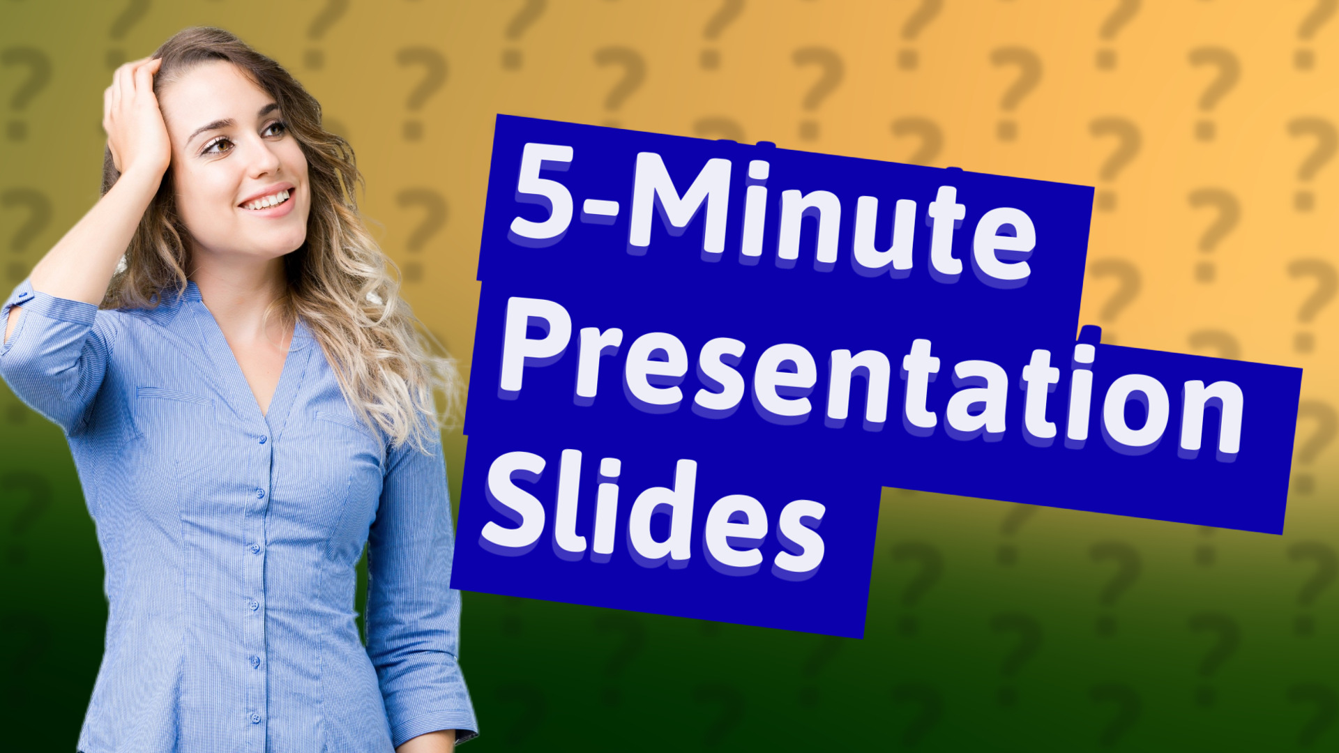 5-Minute Presentation Slides