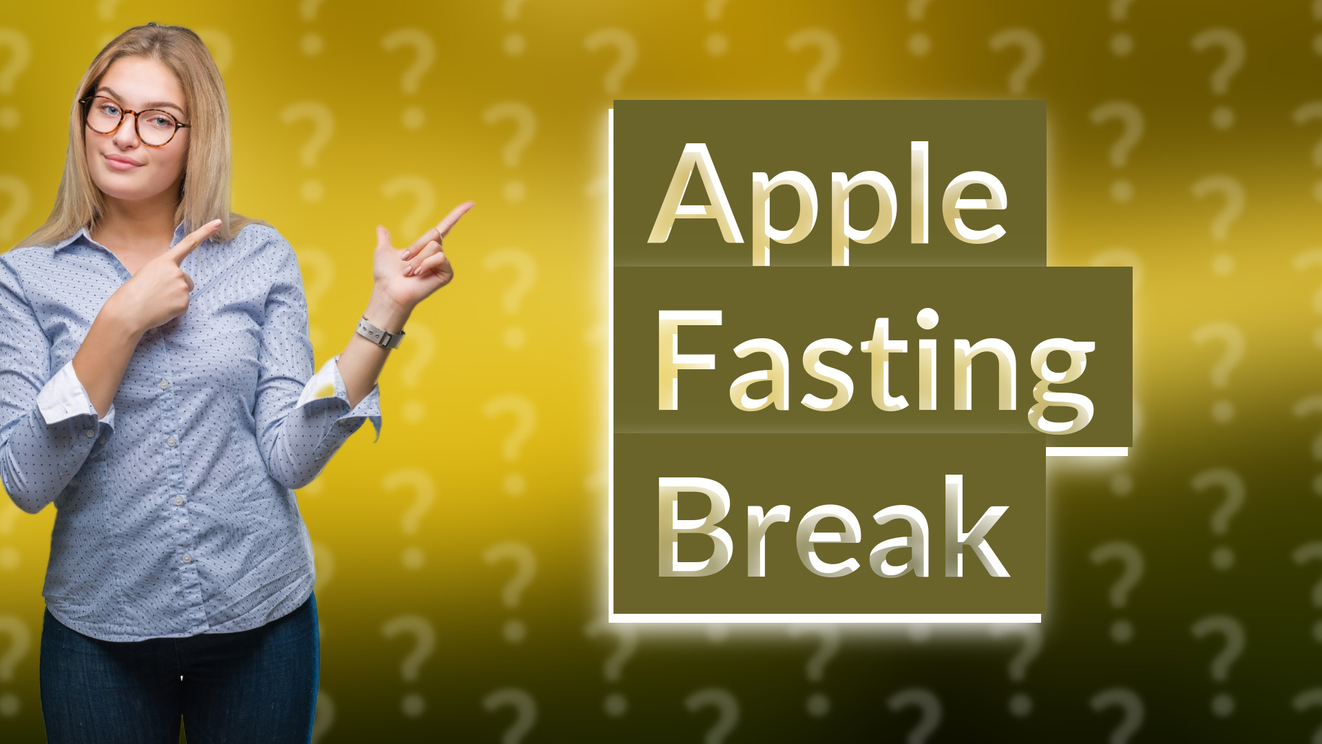 Apple Fasting Break