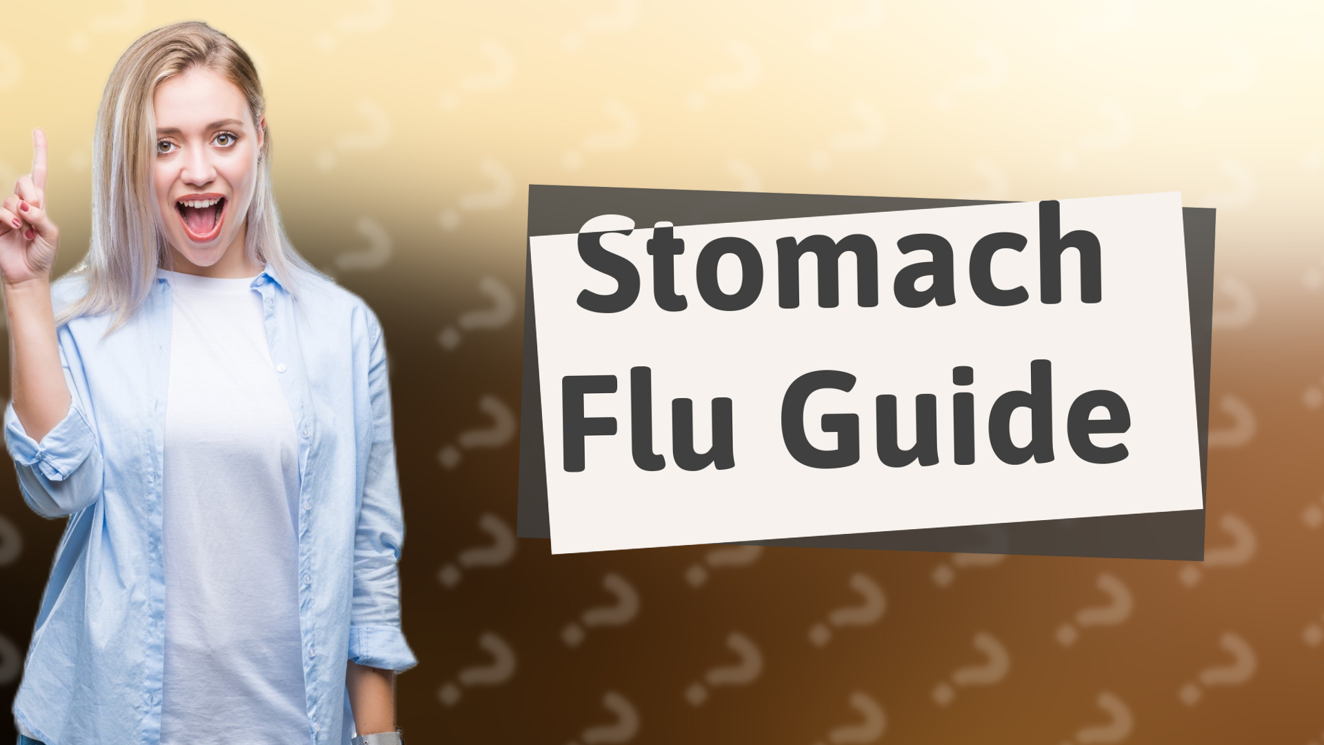Stomach Flu Guide