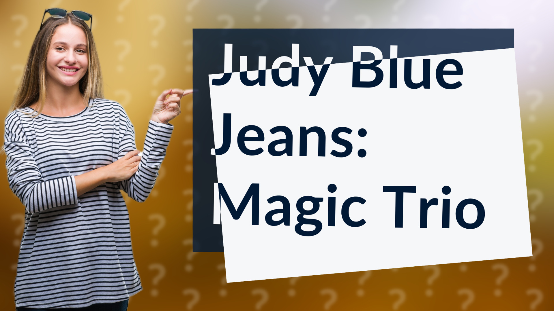 Judy Blue Jeans: Magic Trio