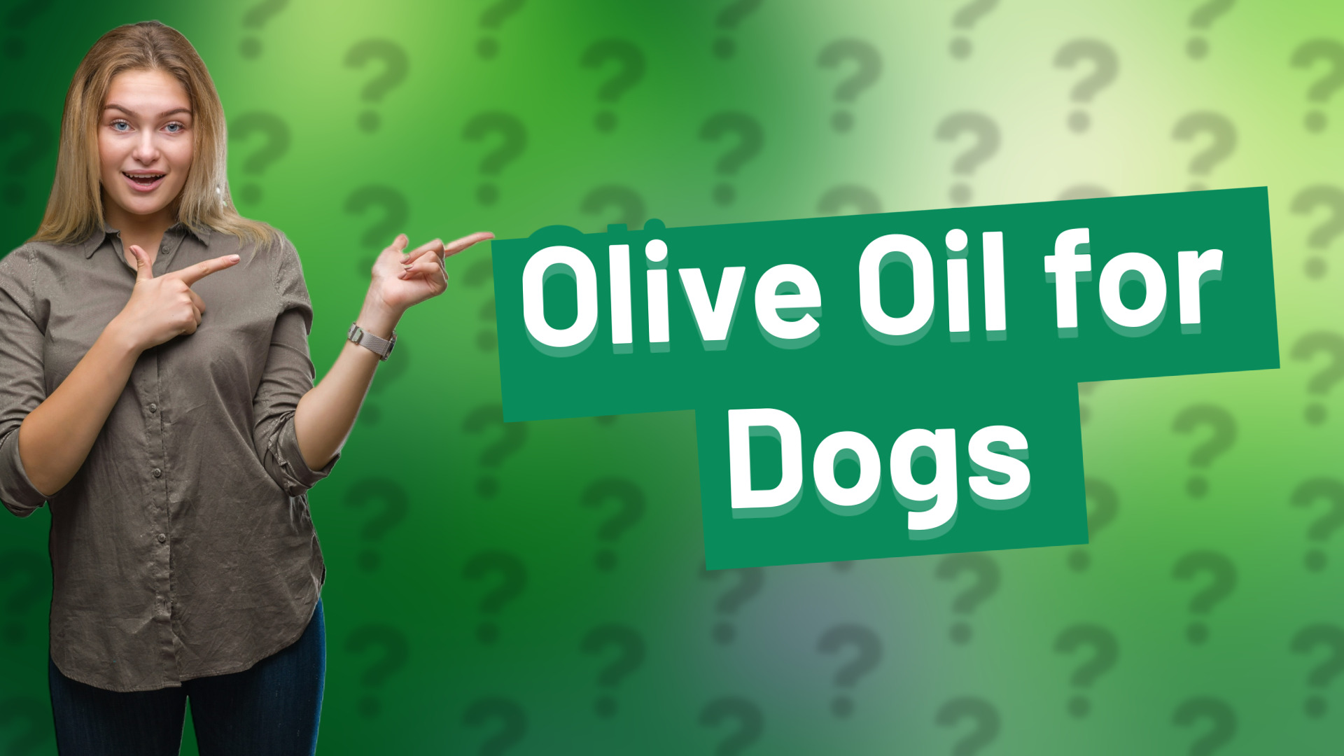 Olive Oil for Dogs