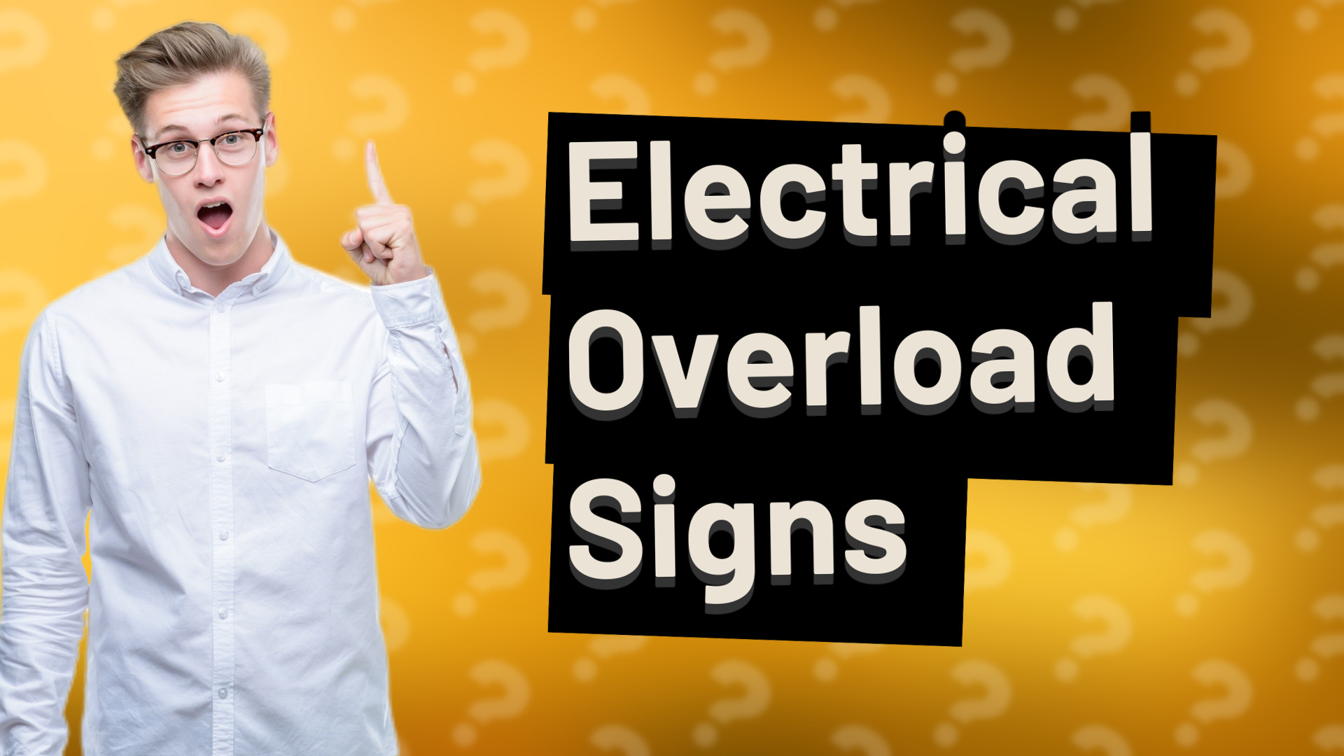 Electrical Overload Signs