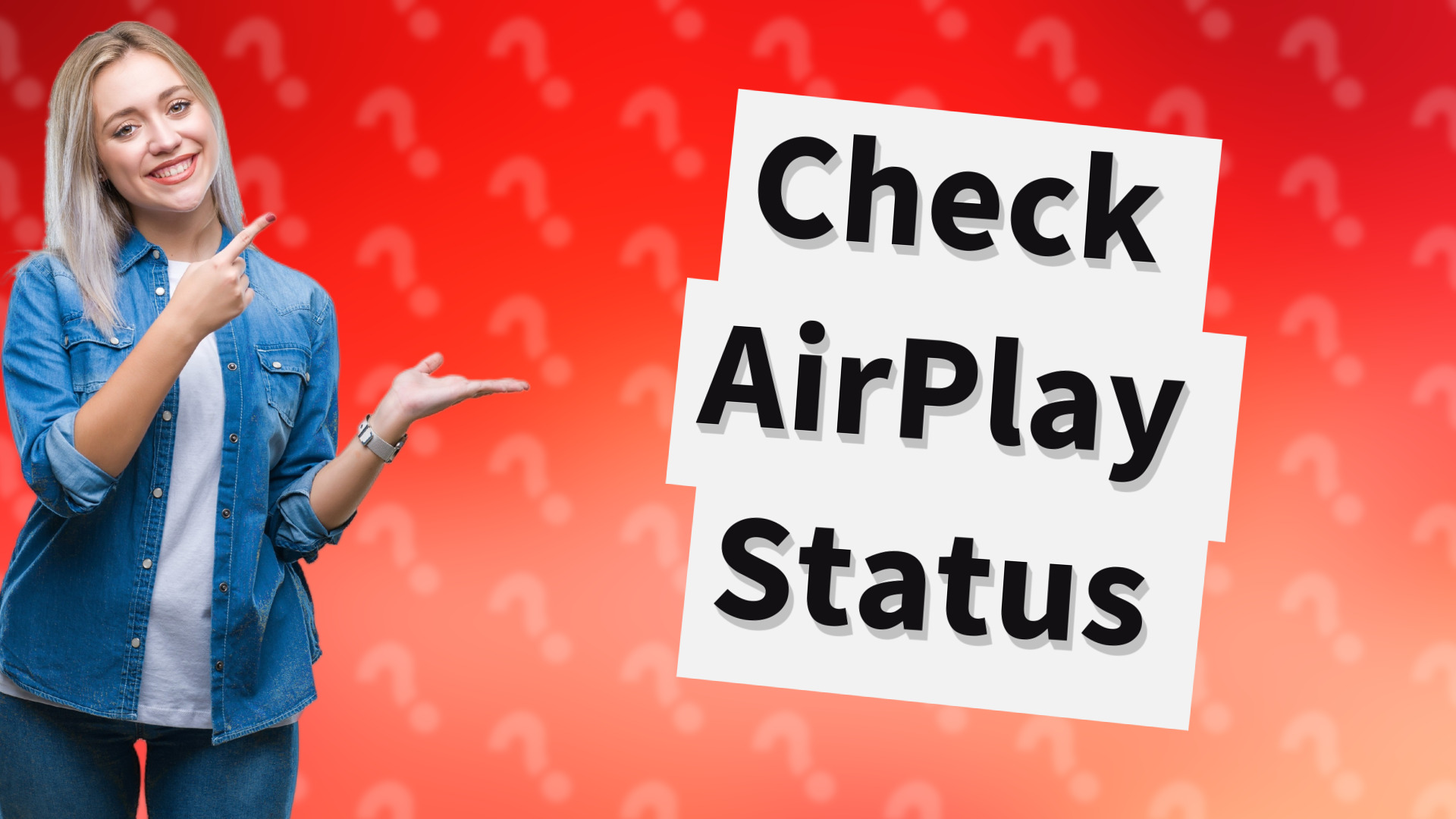 Check AirPlay Status