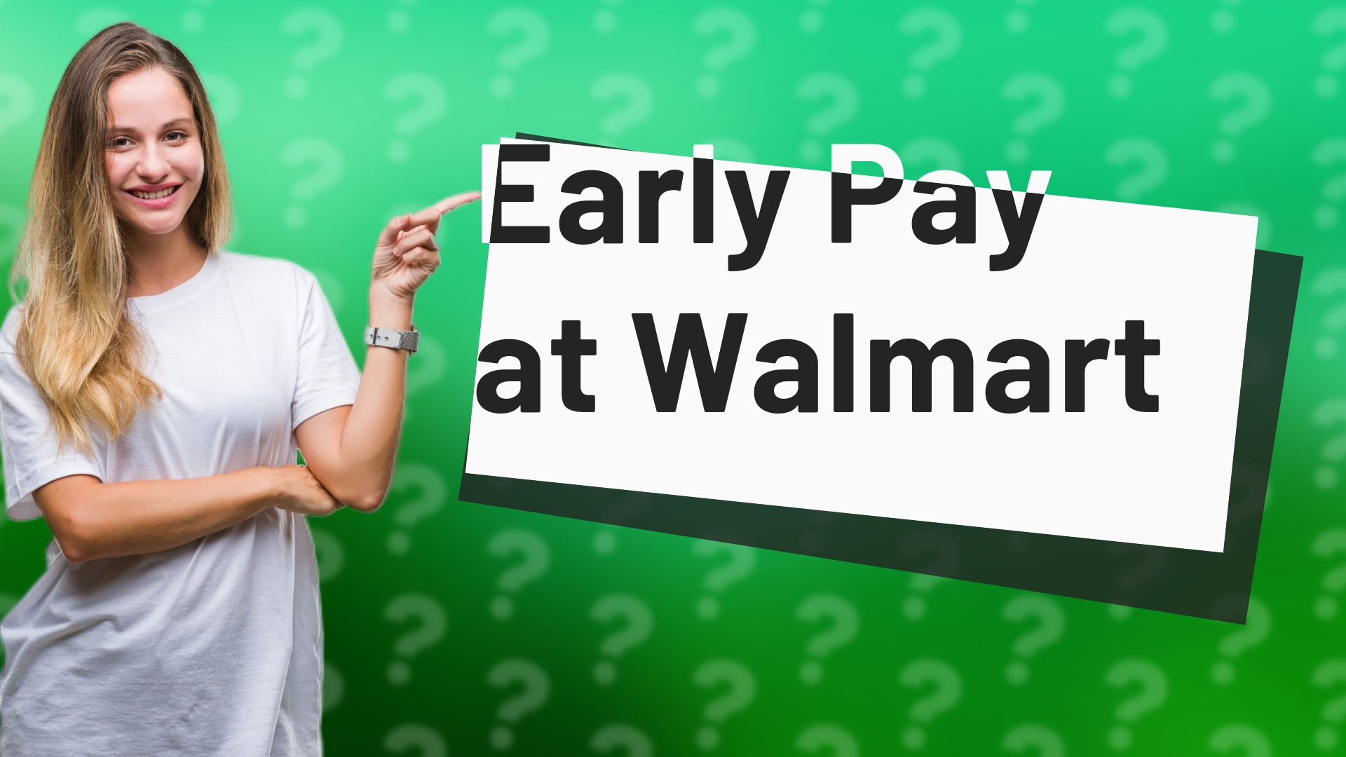 Early Pay at Walmart