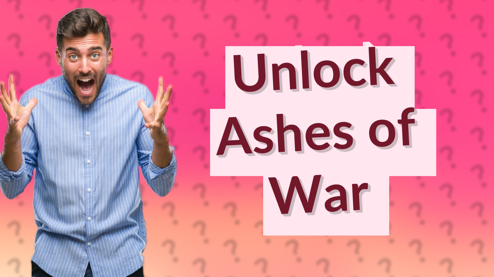 Unlock Ashes of War