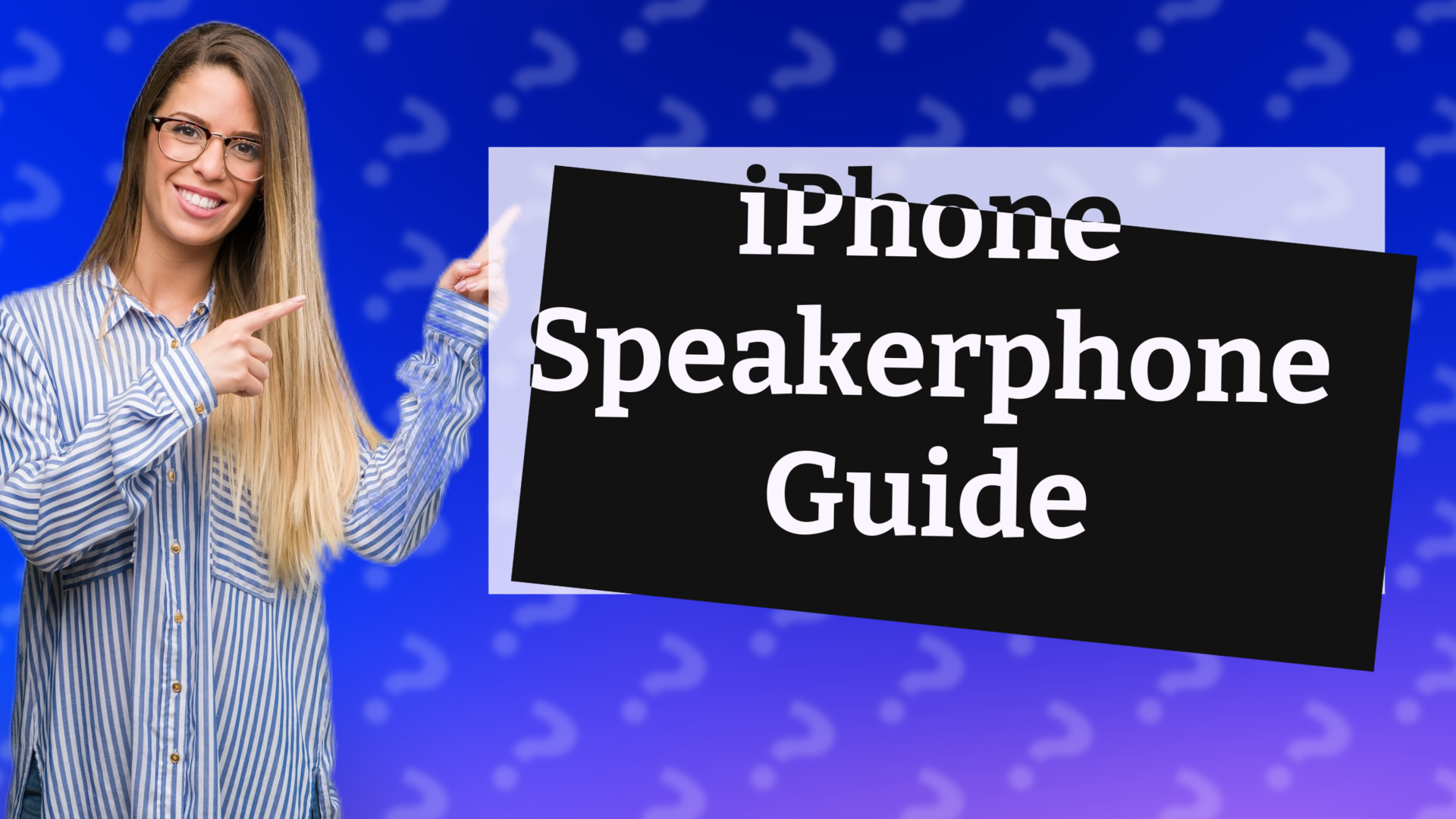 iPhone Speakerphone Guide