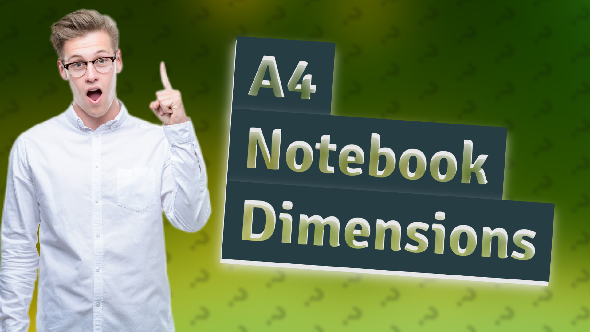 A4 Notebook Dimensions