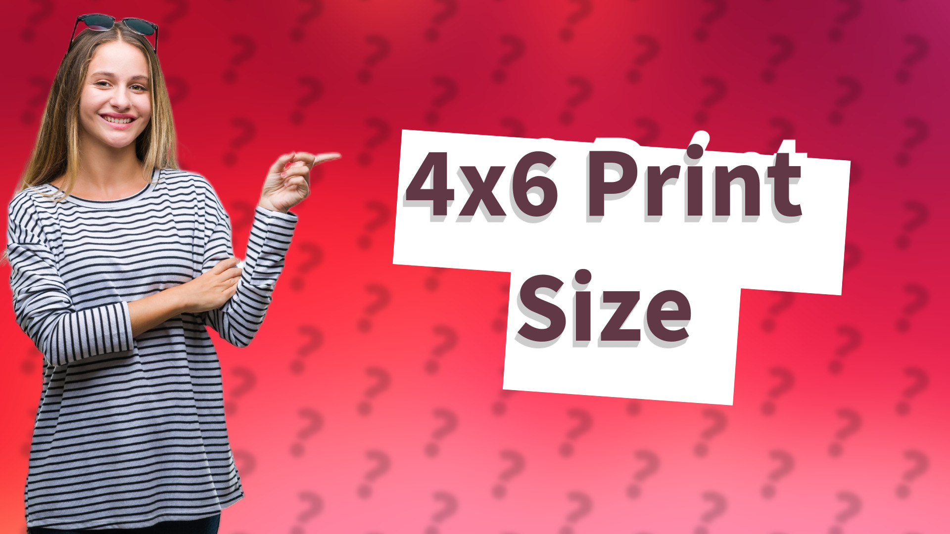 4x6 Print Size