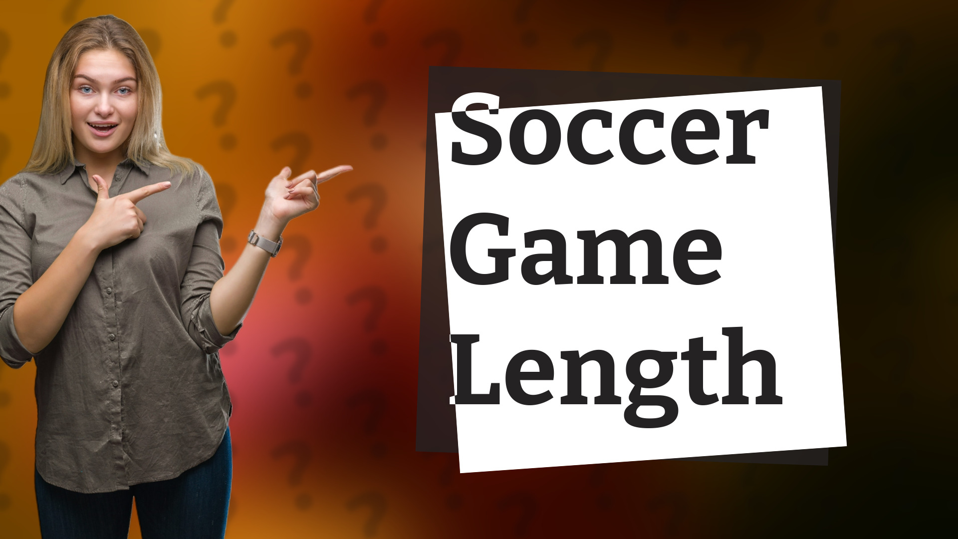 Soccer Game Length