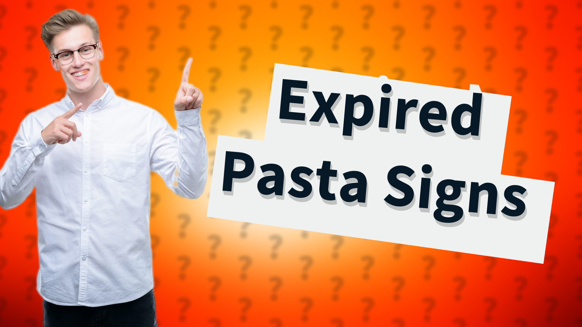 Expired Pasta Signs