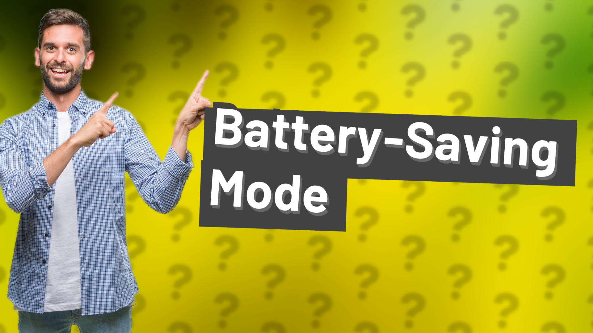 Battery-Saving Mode