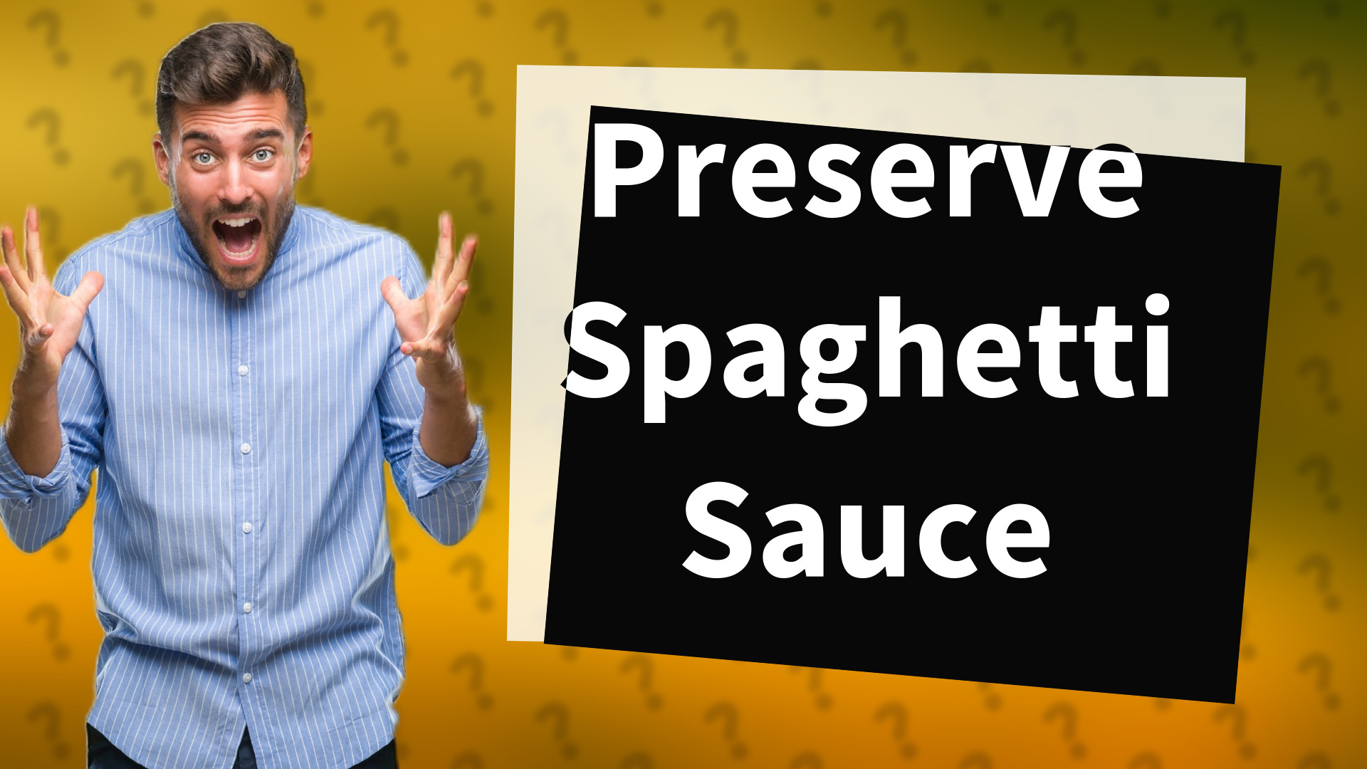 Preserve Spaghetti Sauce