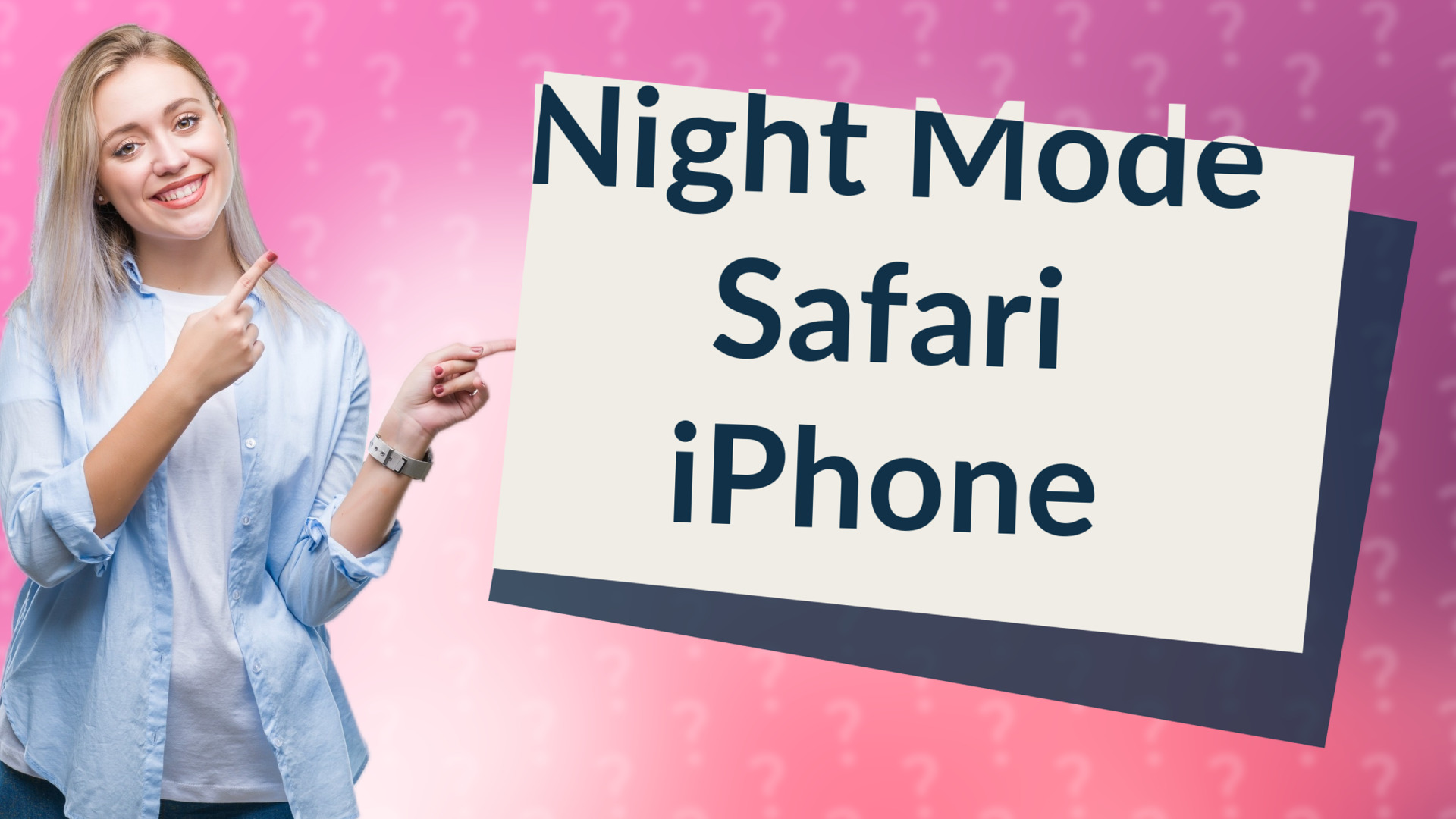 Night Mode Safari iPhone