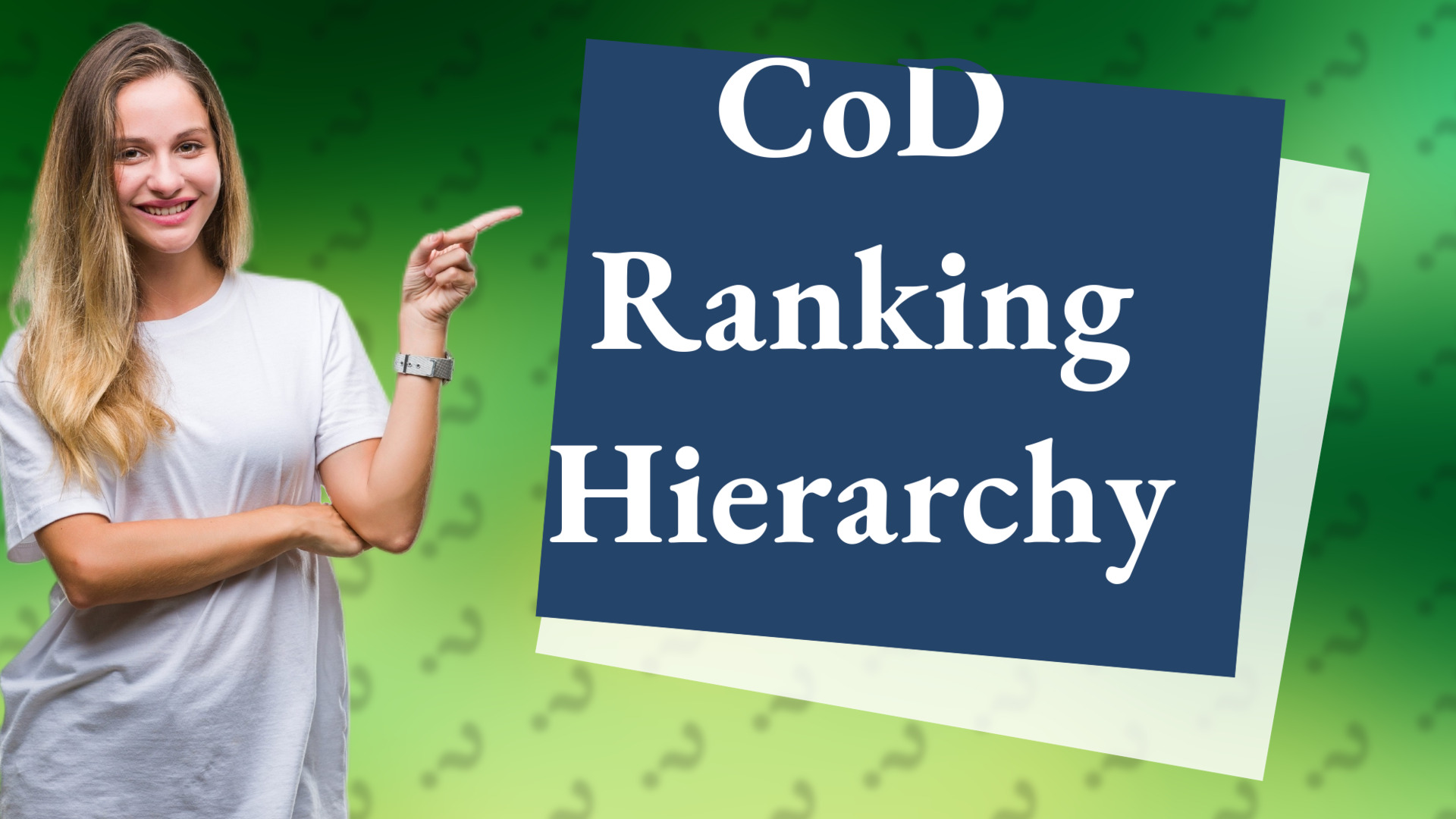 CoD Ranking Hierarchy