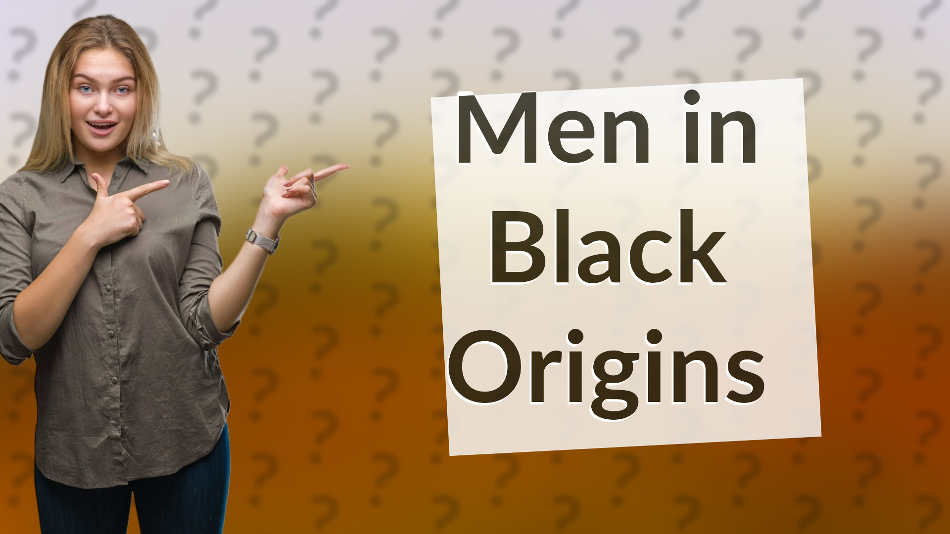 Men in Black Origins