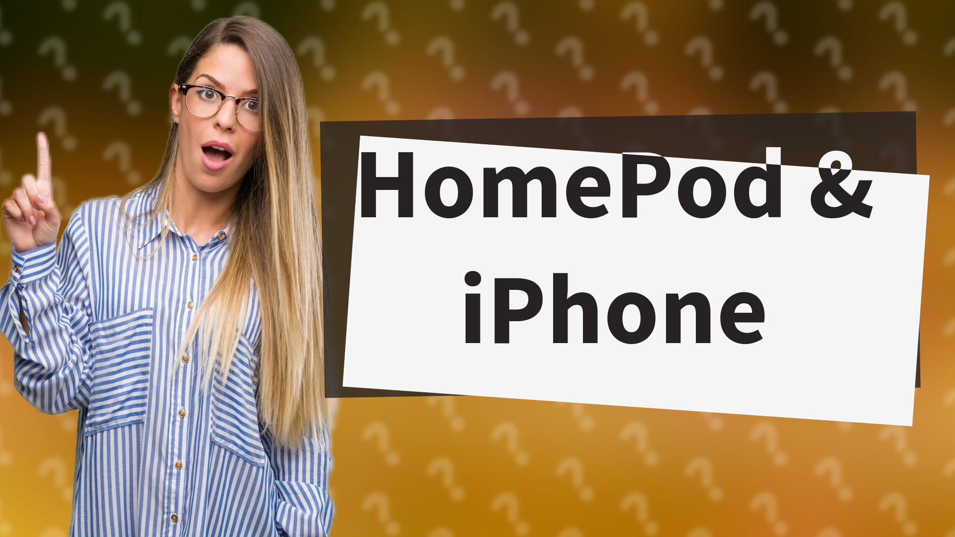 HomePod & iPhone