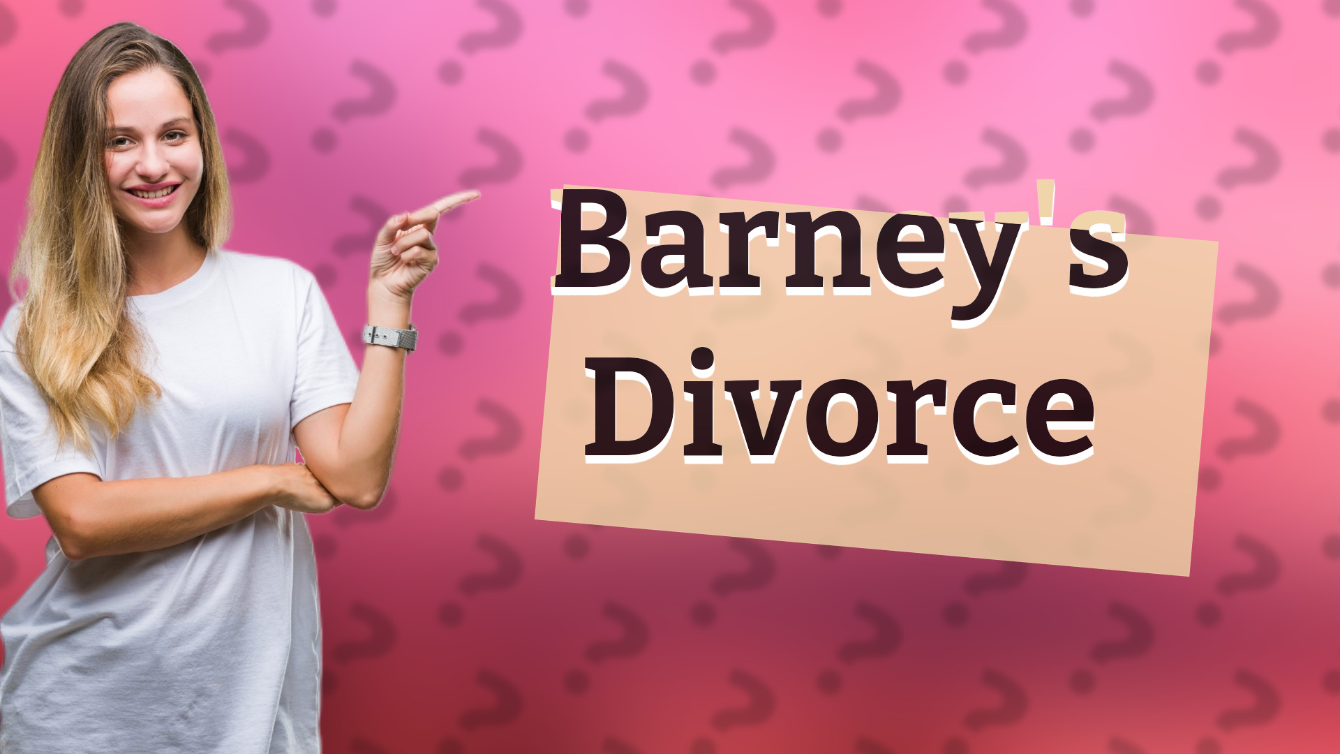 Barney's Divorce