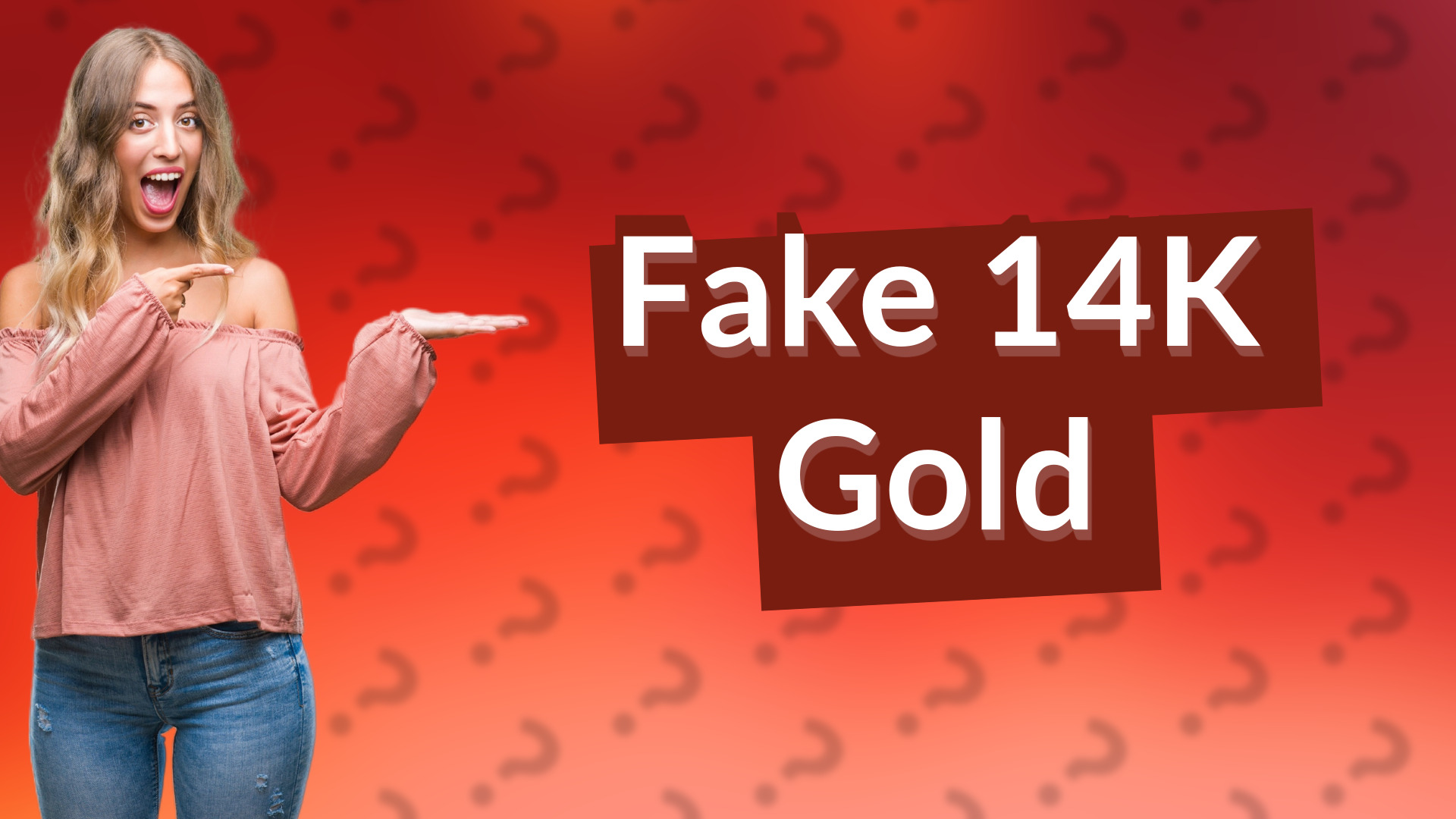 Fake 14K Gold