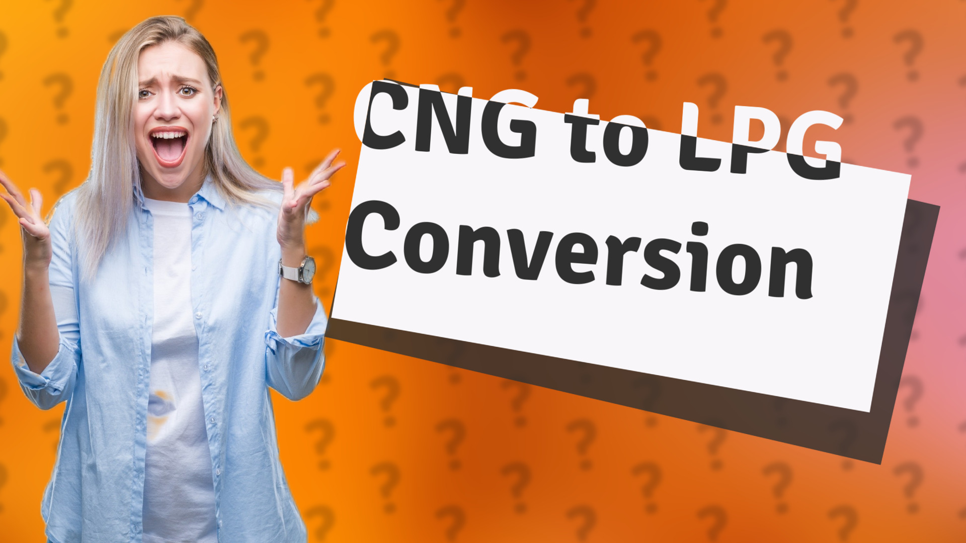 CNG to LPG Conversion