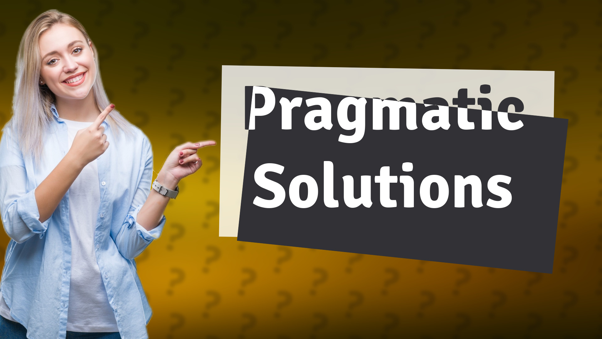 Pragmatic Solutions