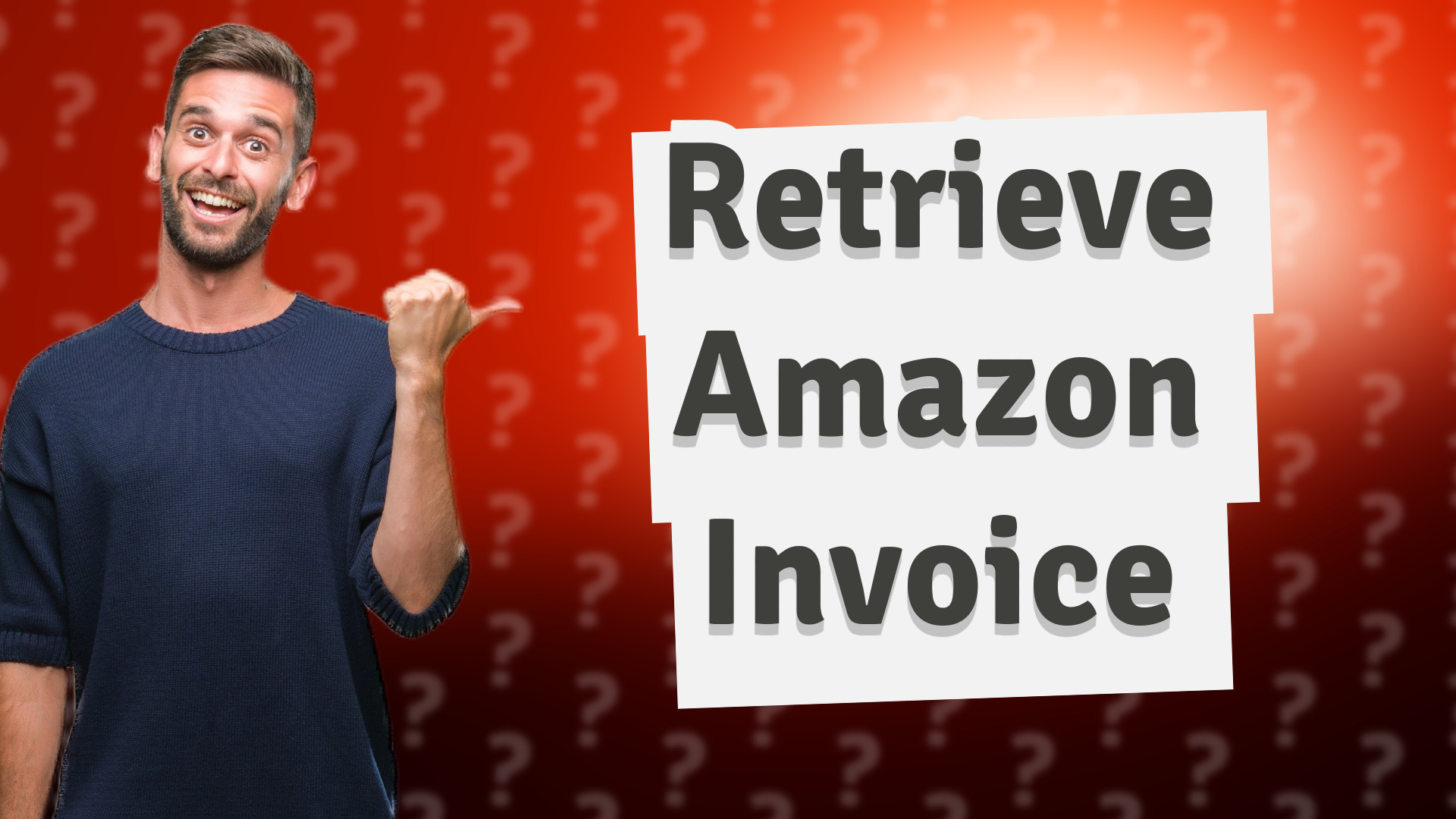 Retrieve Amazon Invoice