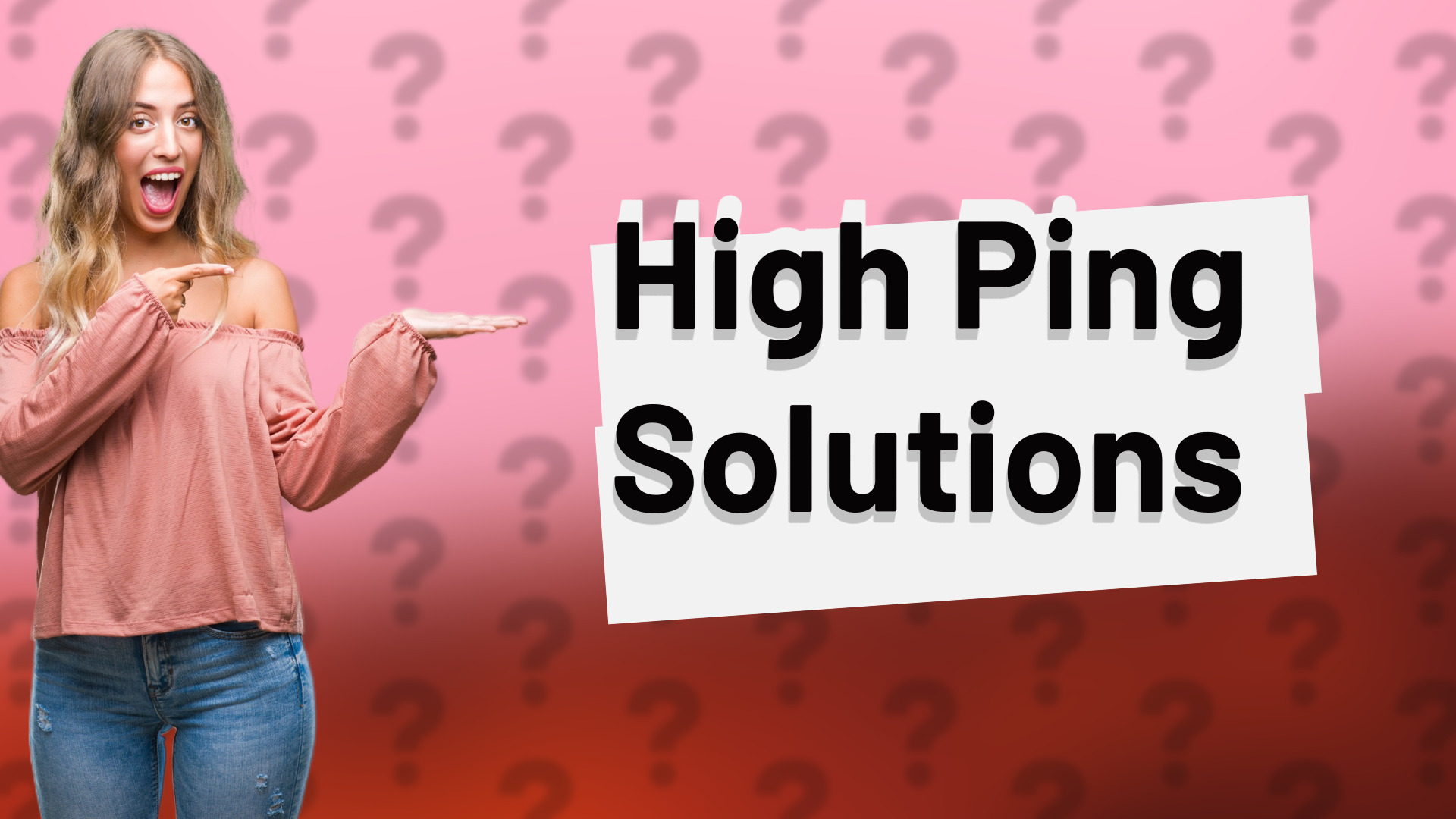 High Ping Solutions