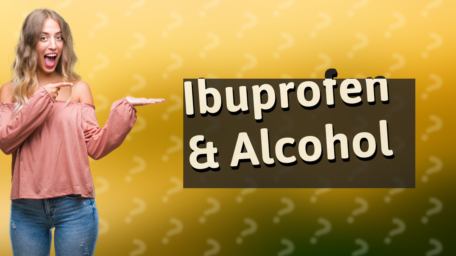 Ibuprofen & Alcohol