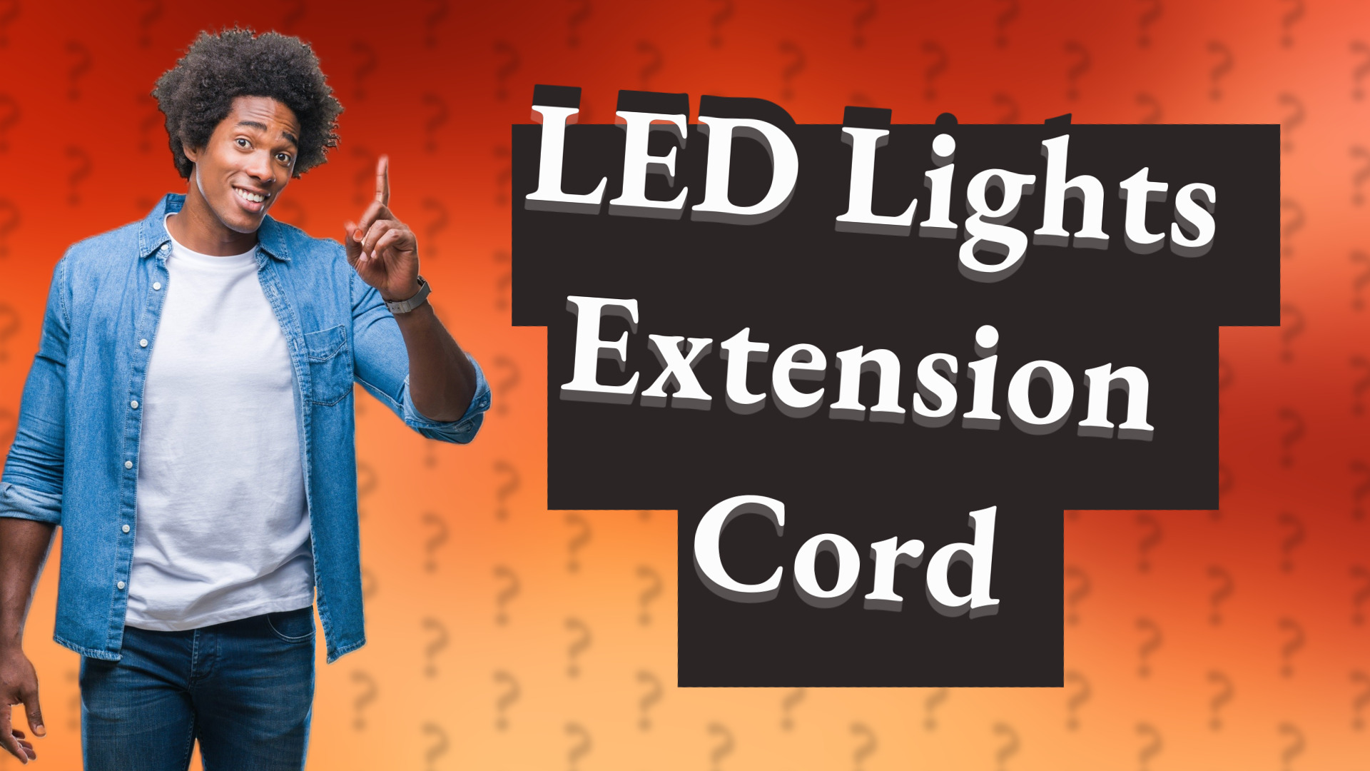 LED Lights Extension Cord
