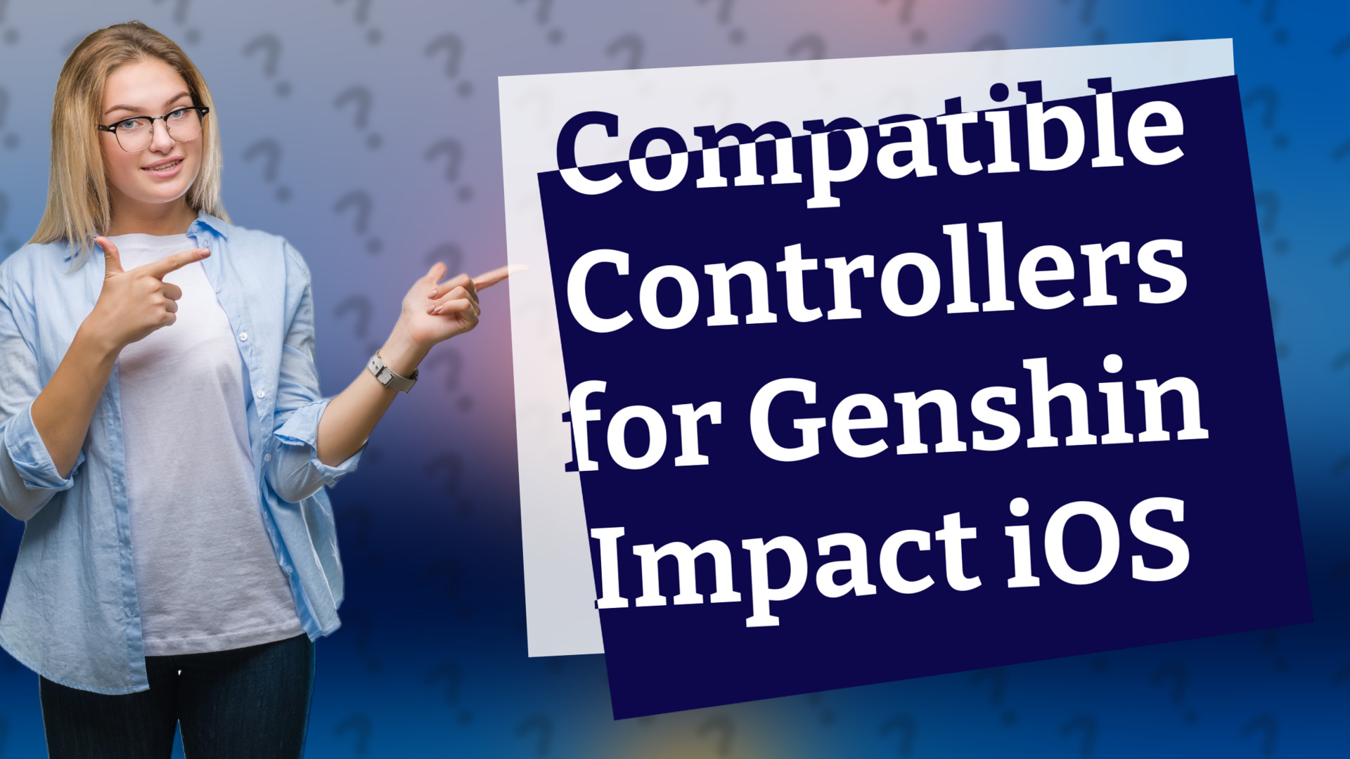 Compatible Controllers for Genshin Impact iOS