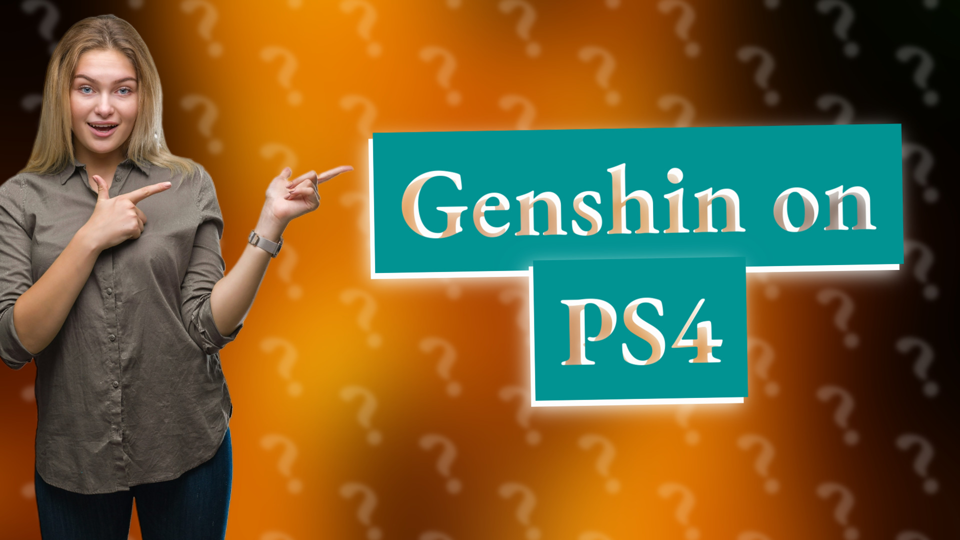 Genshin on PS4