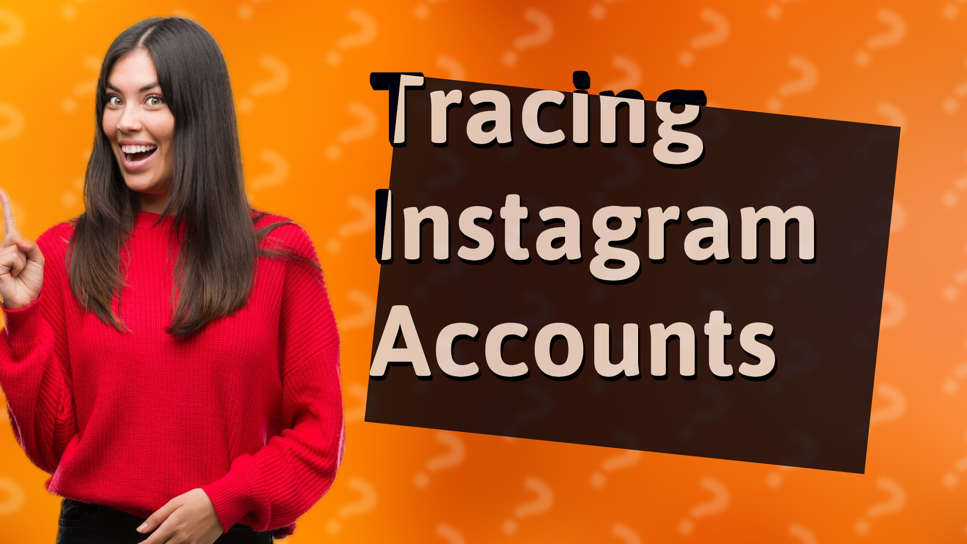 Tracing Instagram Accounts
