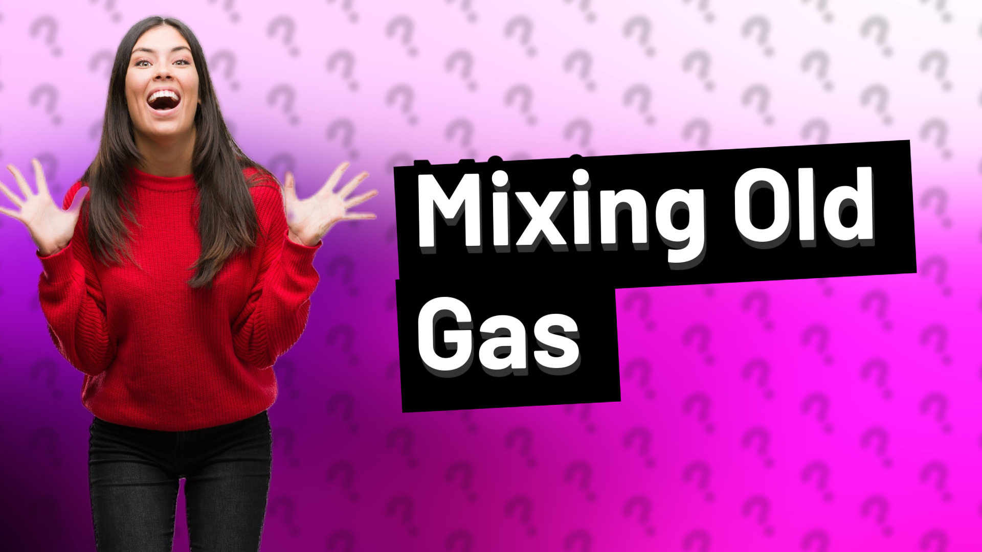 Mixing Old Gas