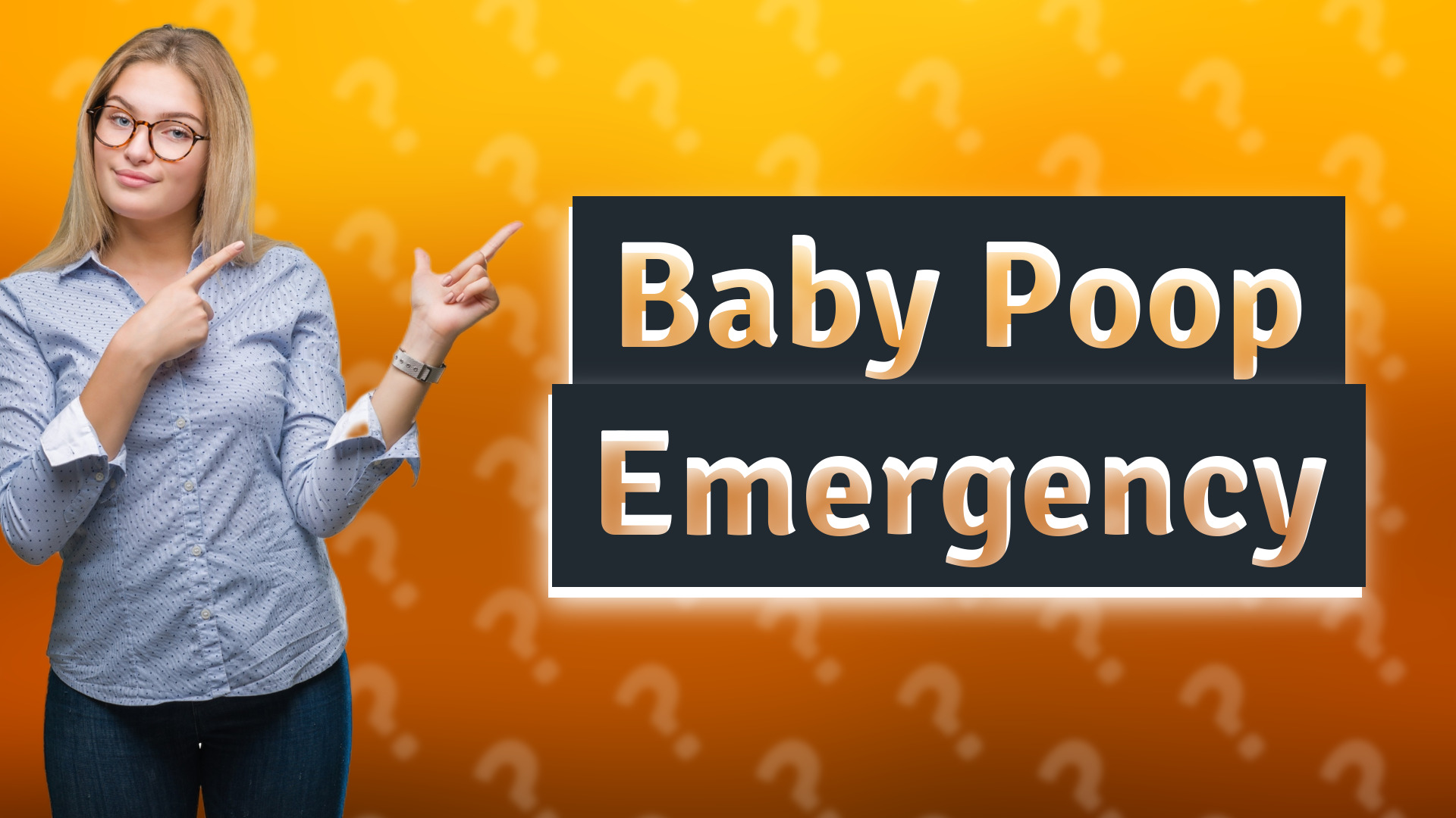 Baby Poop Emergency