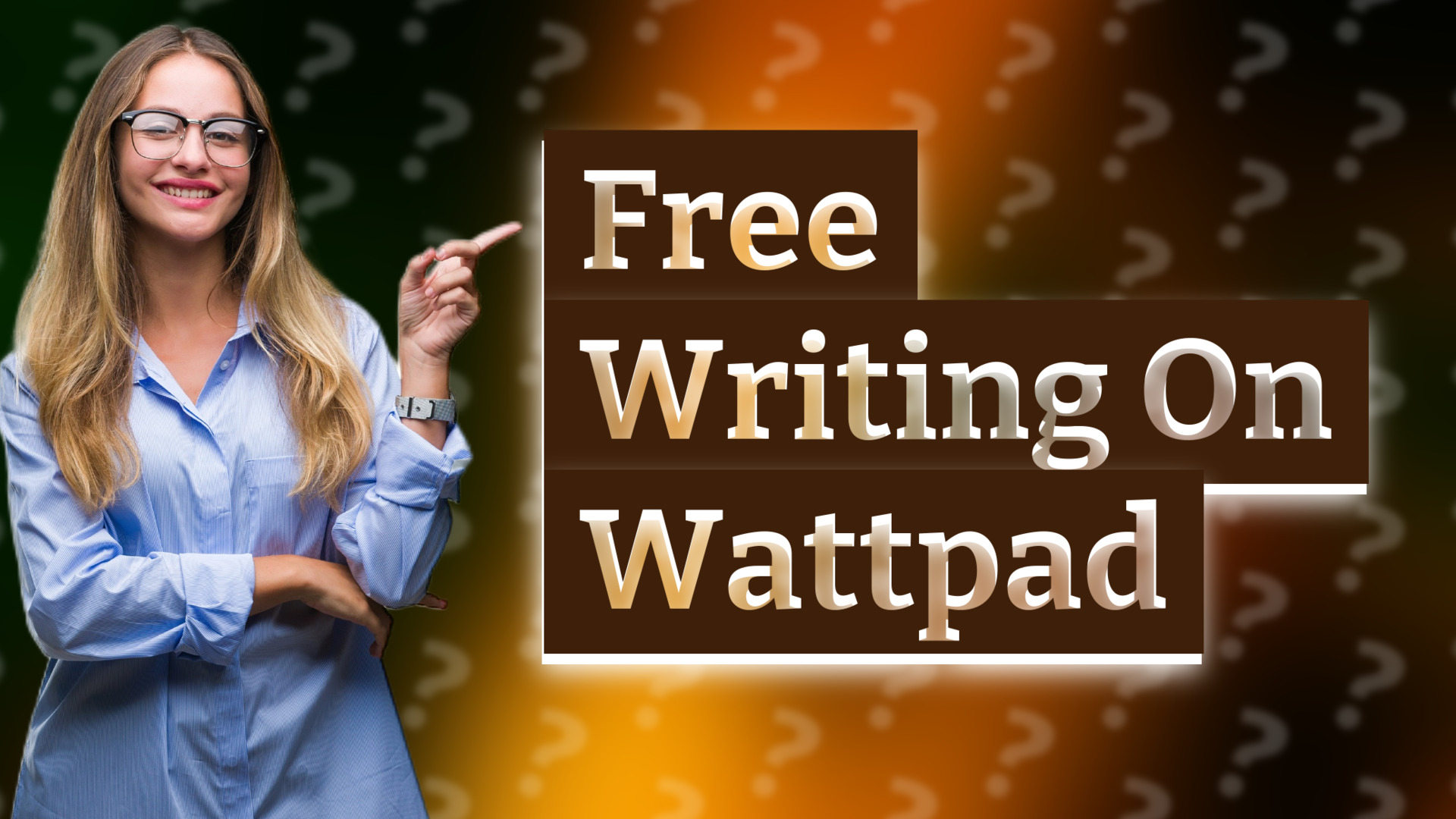 Free Writing On Wattpad