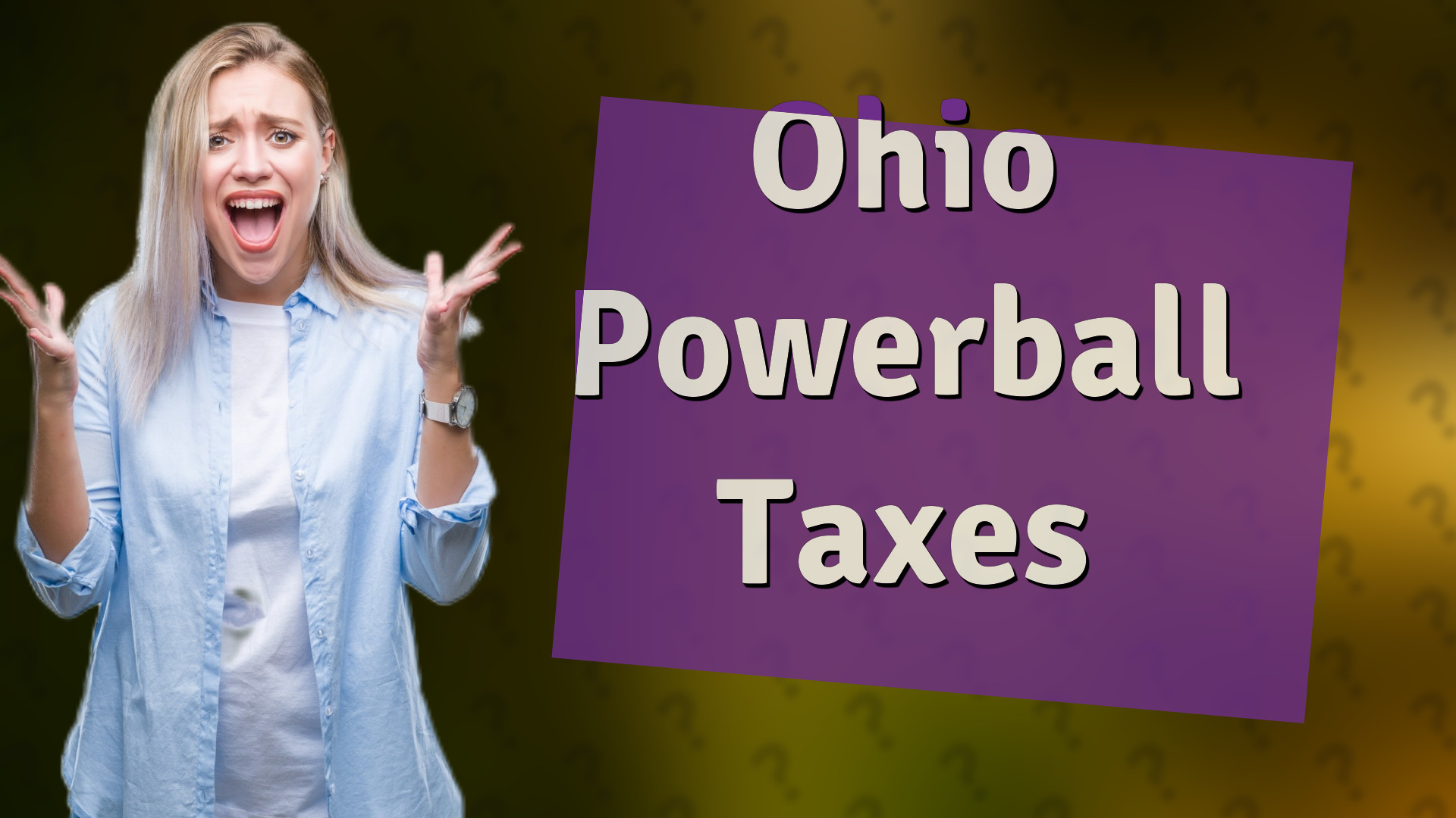 Ohio Powerball Taxes
