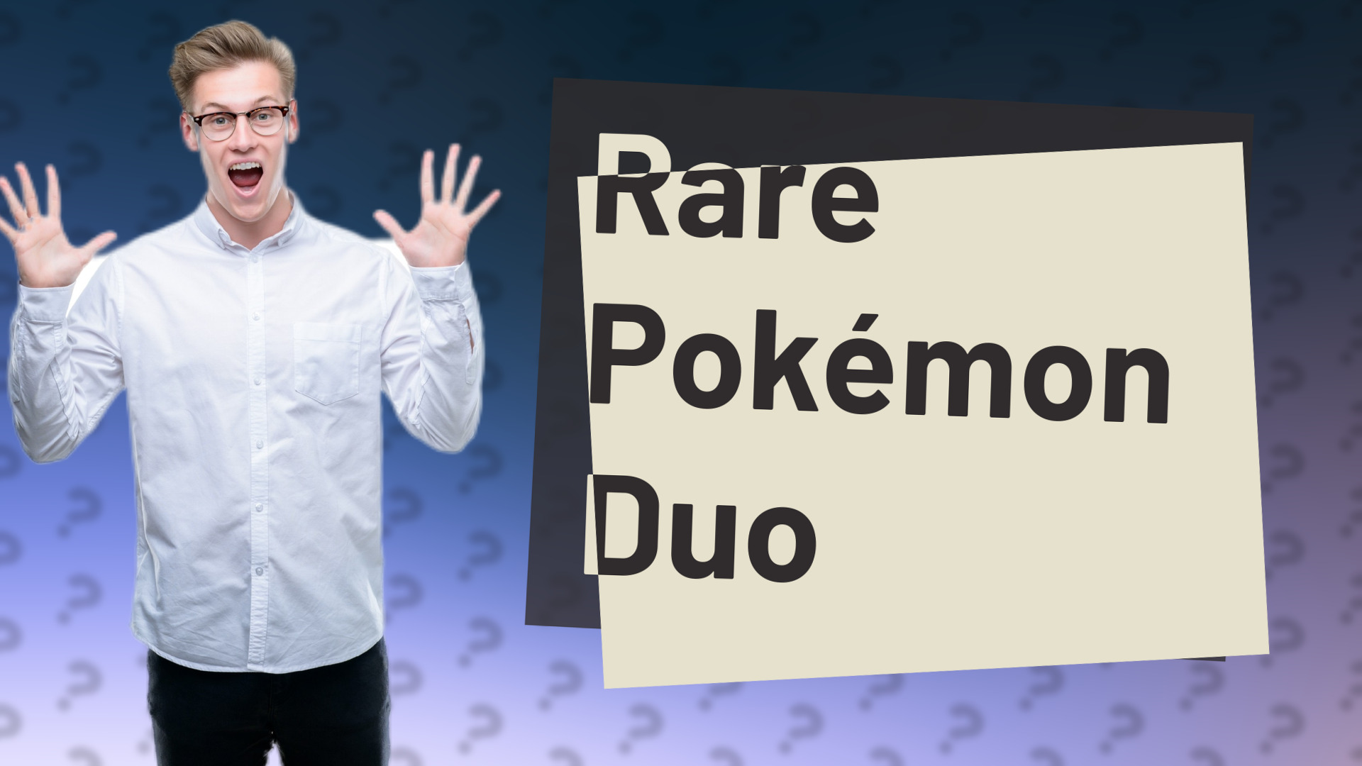 Rare Pokémon Duo