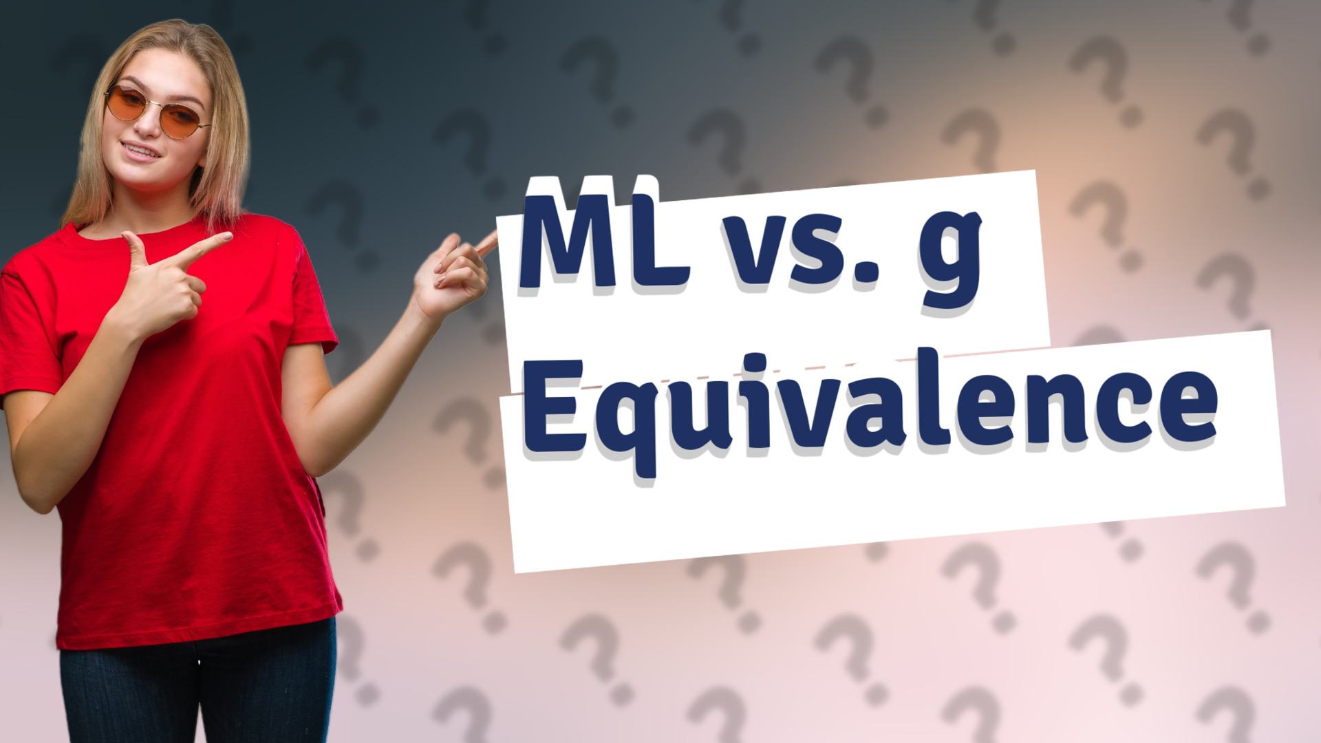 ML vs. g Equivalence