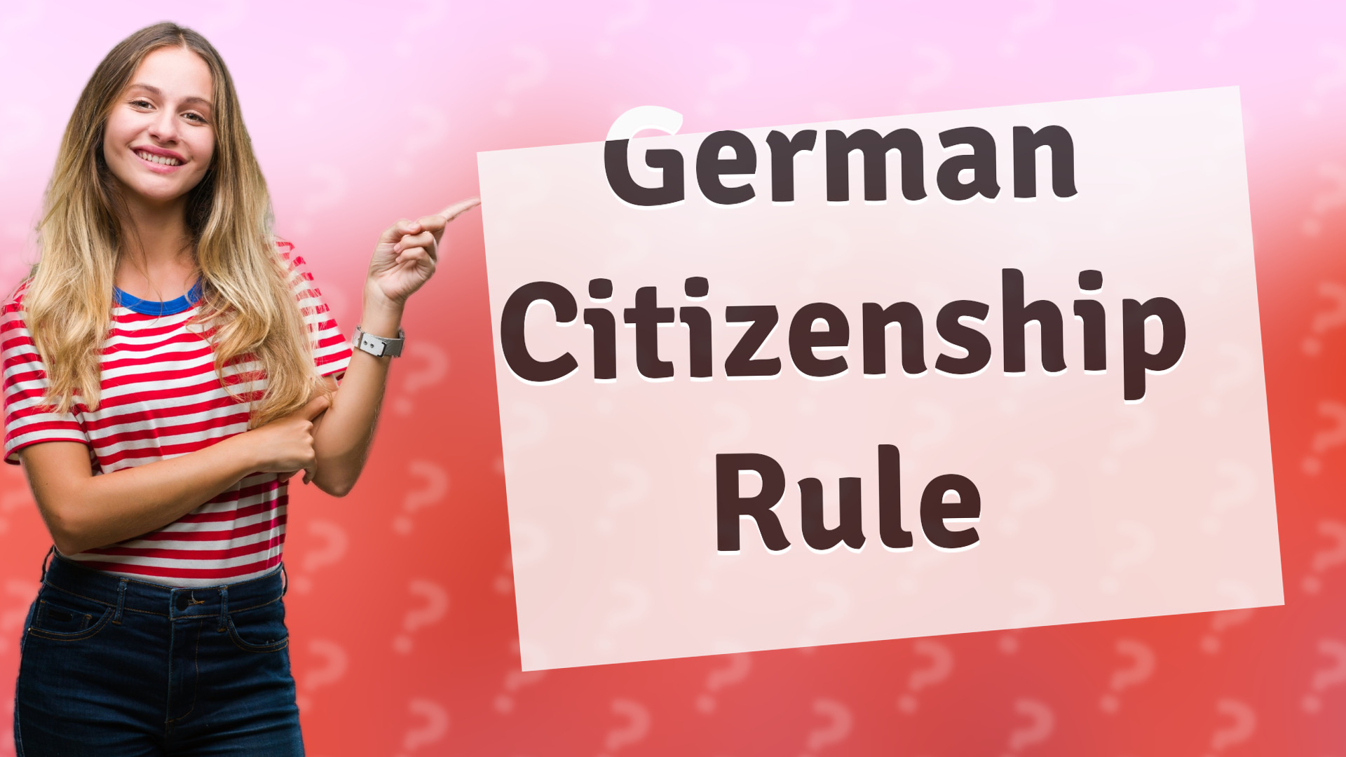 German Citizenship Rule