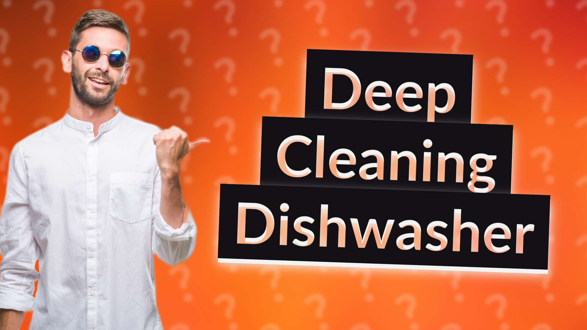 Deep Cleaning Dishwasher