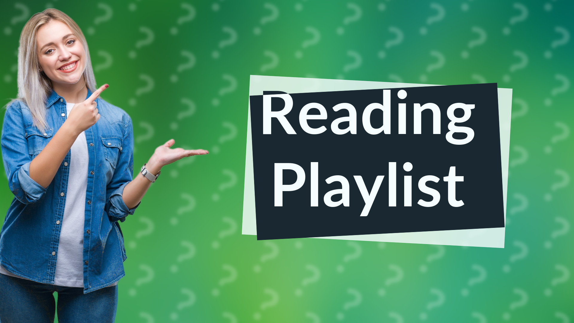 Reading Playlist