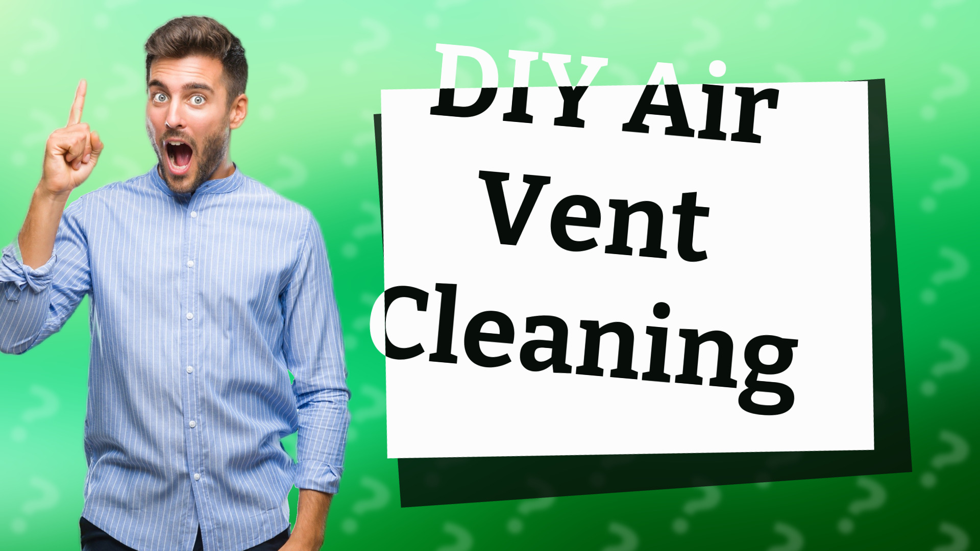 DIY Air Vent Cleaning