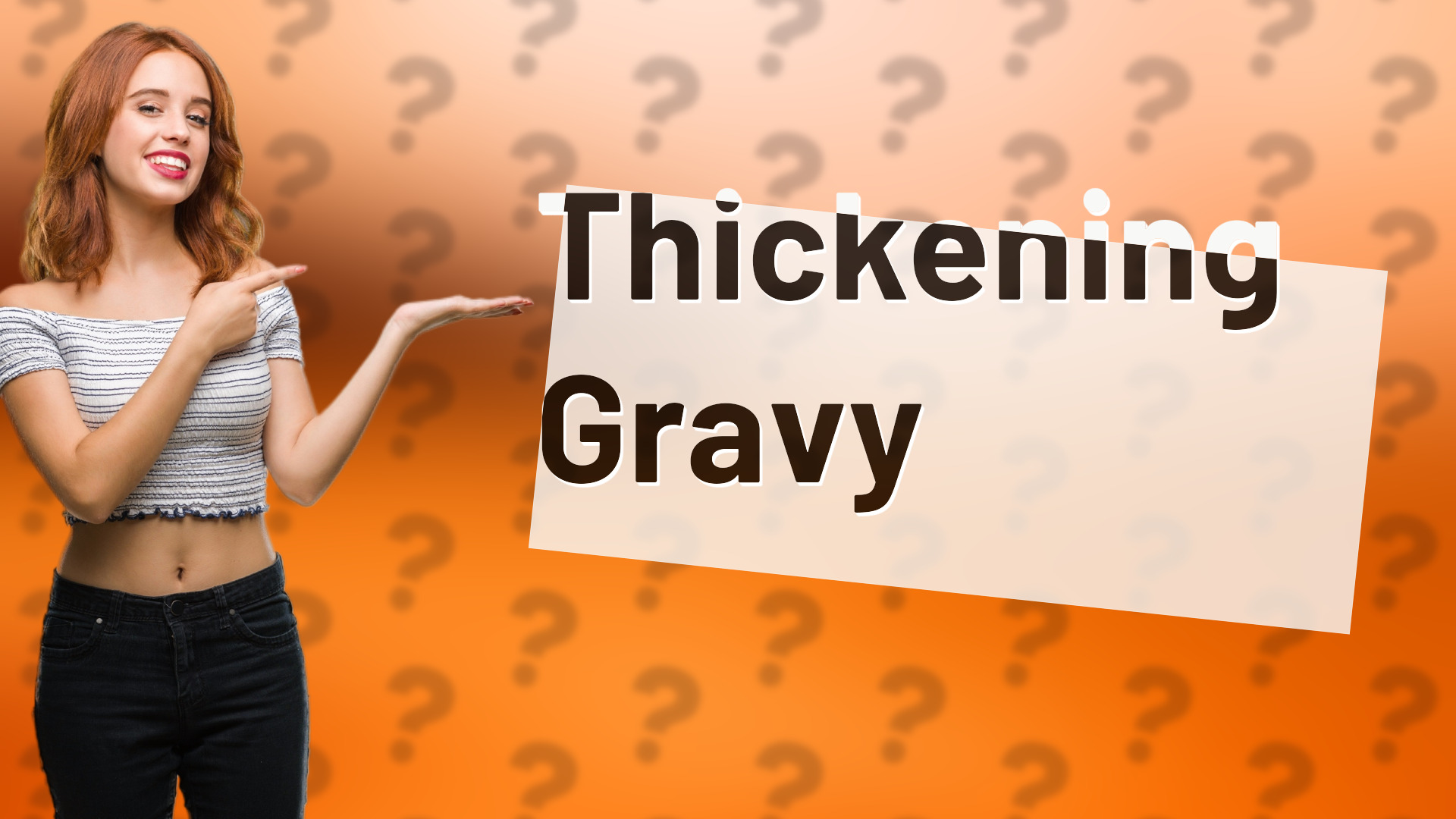 Thickening Gravy