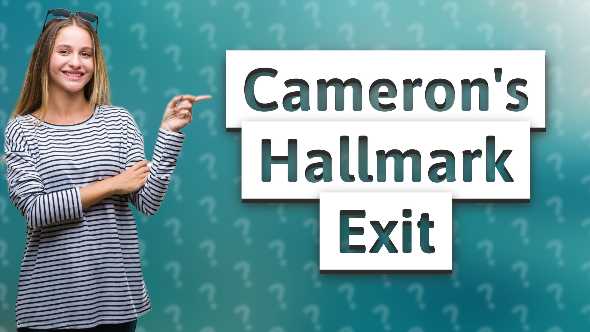Cameron's Hallmark Exit