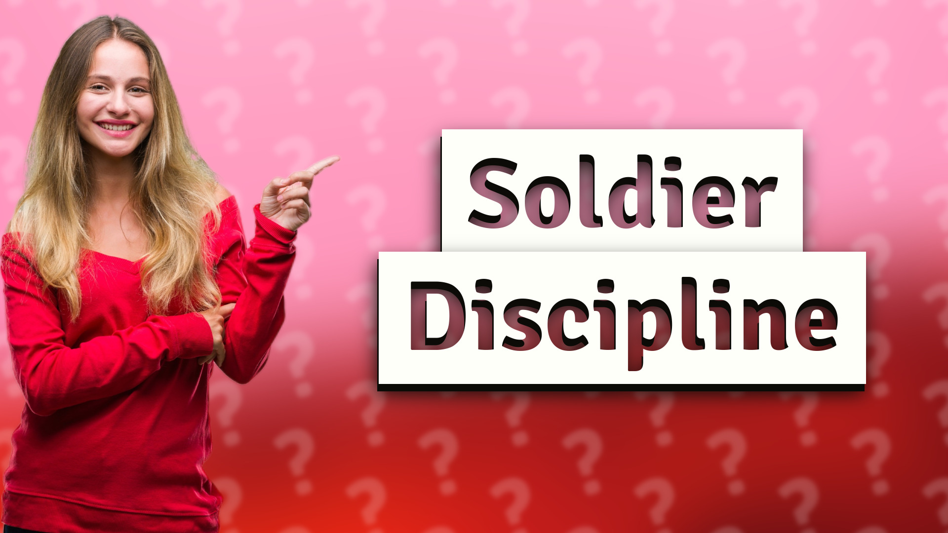 Soldier Discipline