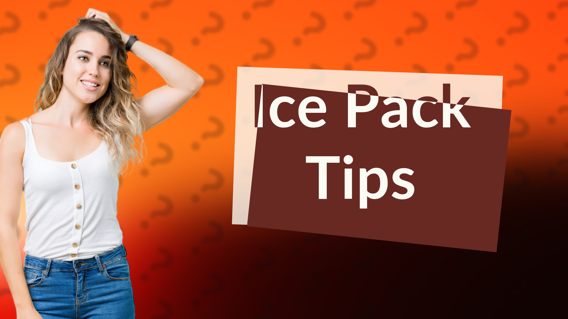 Ice Pack Tips