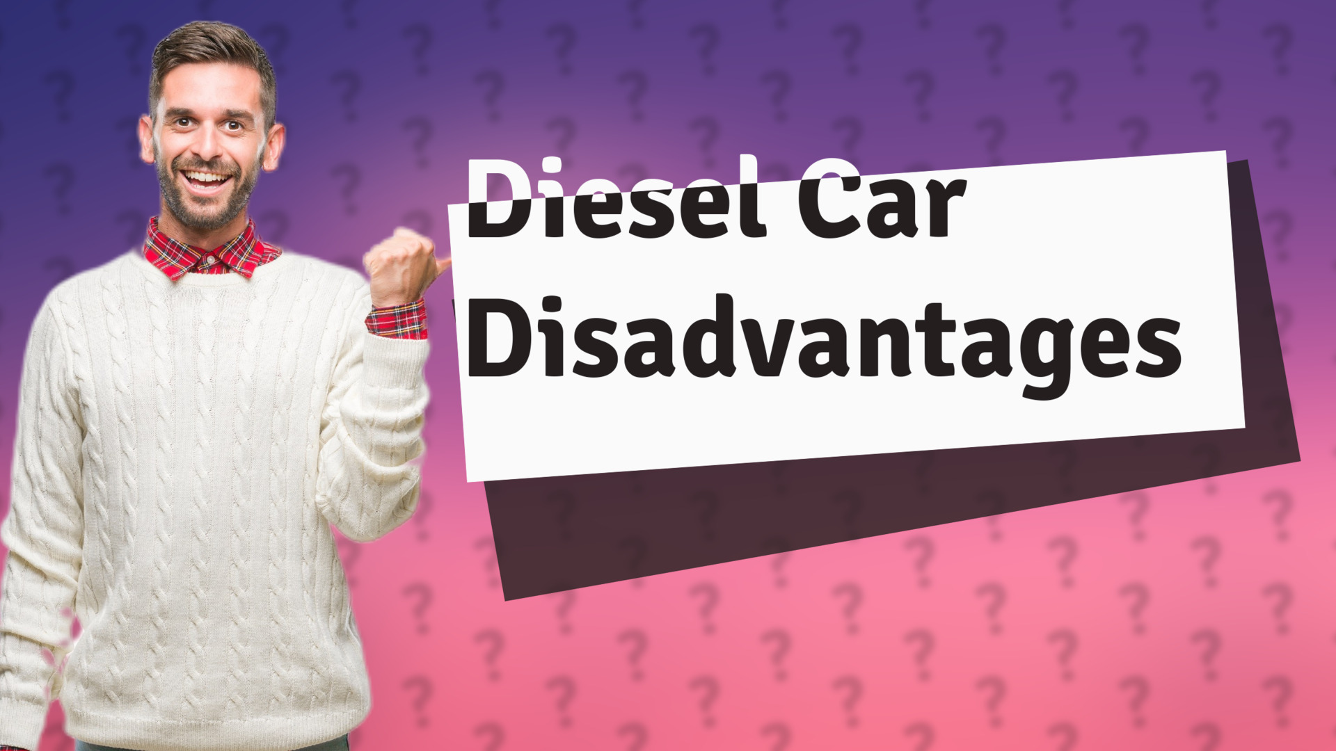Diesel Car Disadvantages