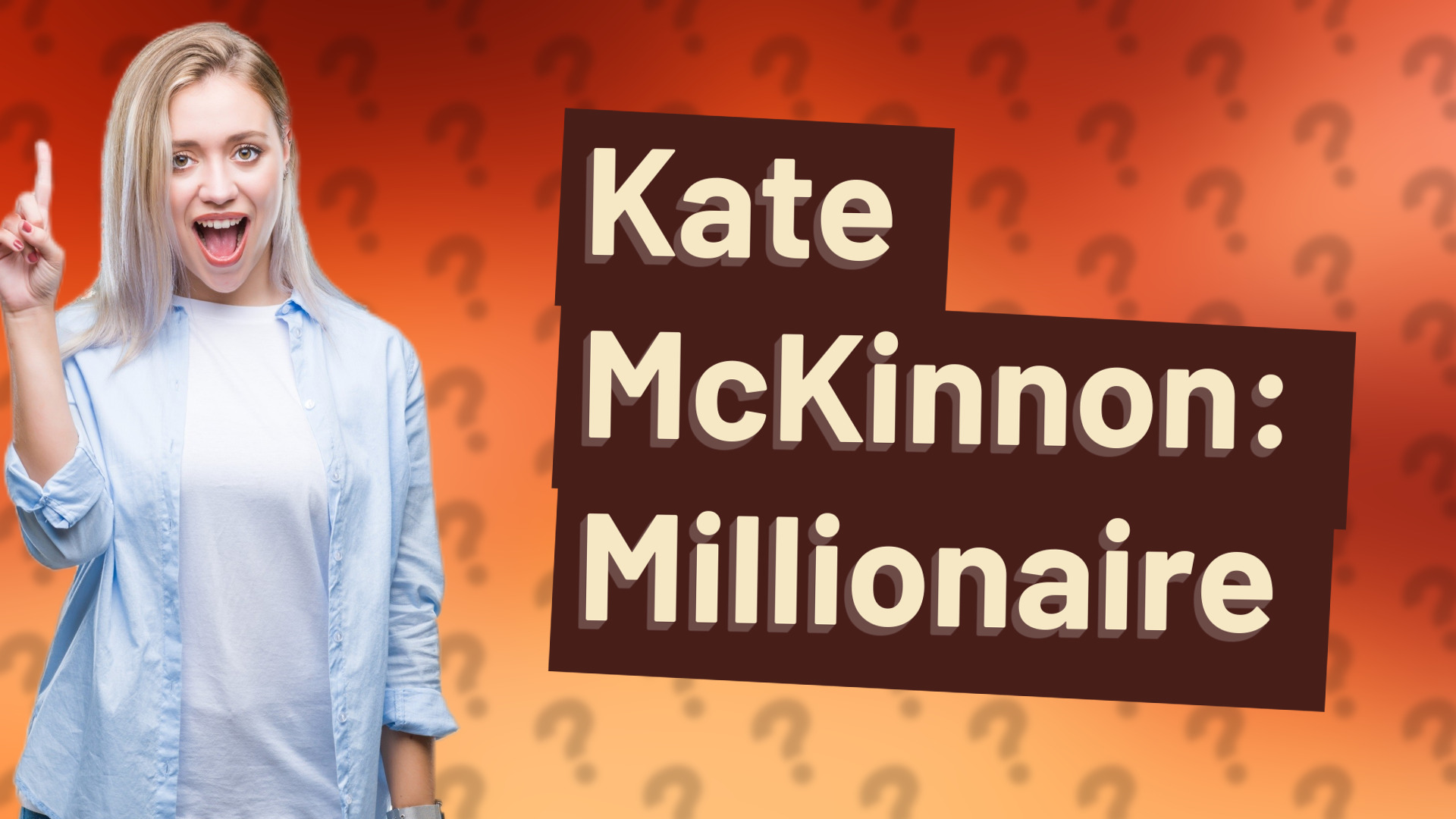 Kate McKinnon: Millionaire
