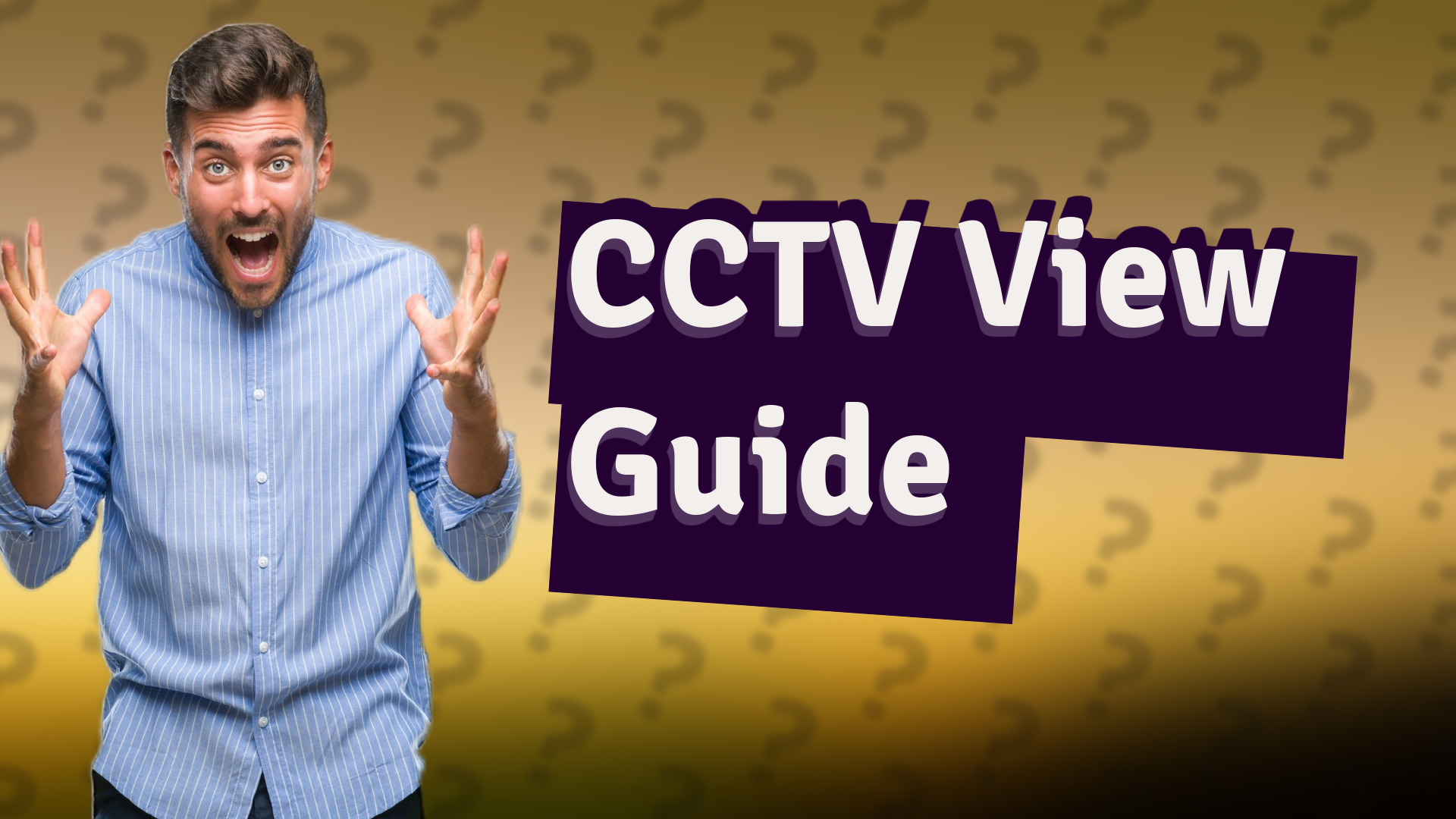 CCTV View Guide